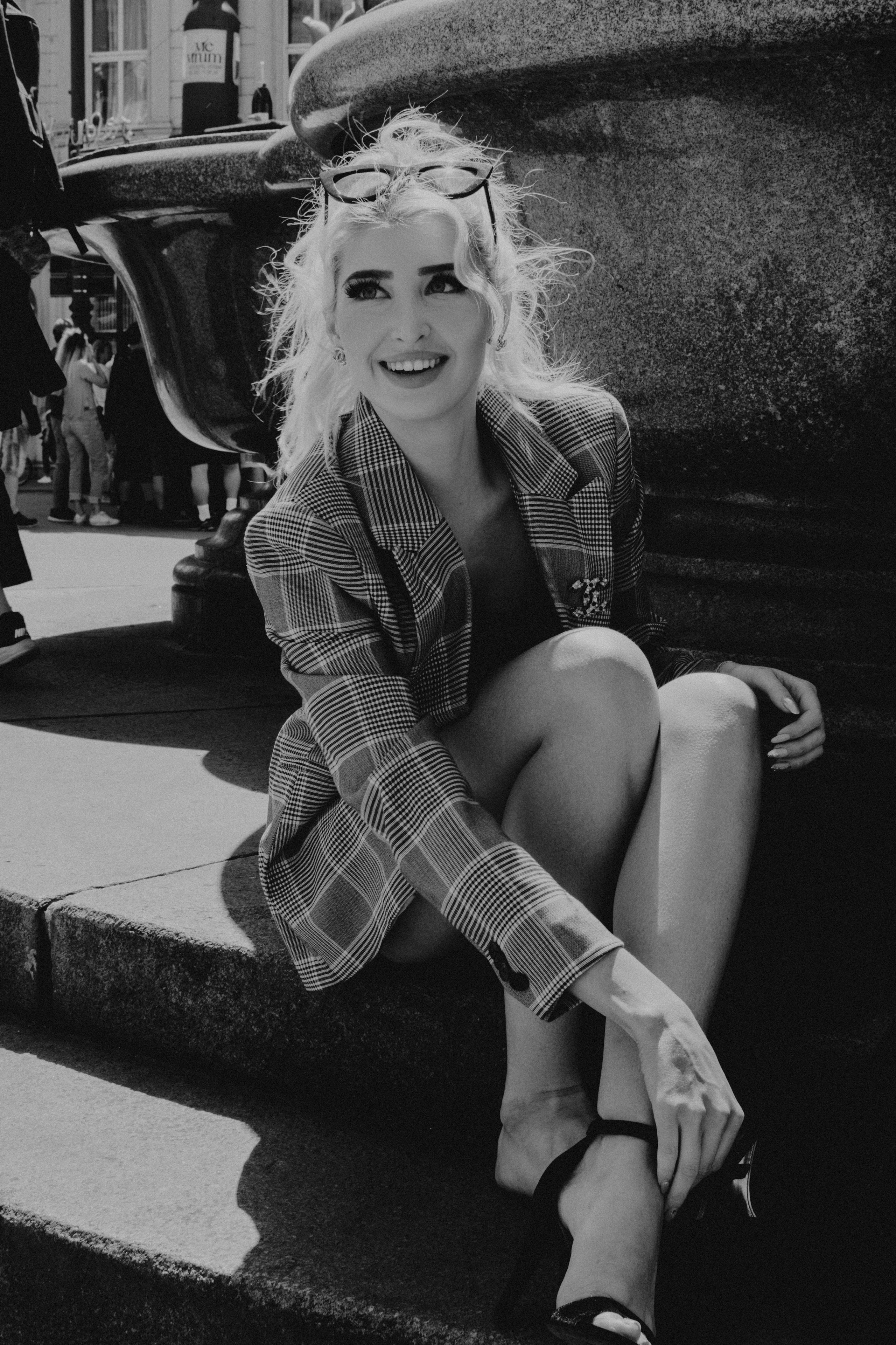 Alina on the go. Photographer in Vienna Ksenia Kogler