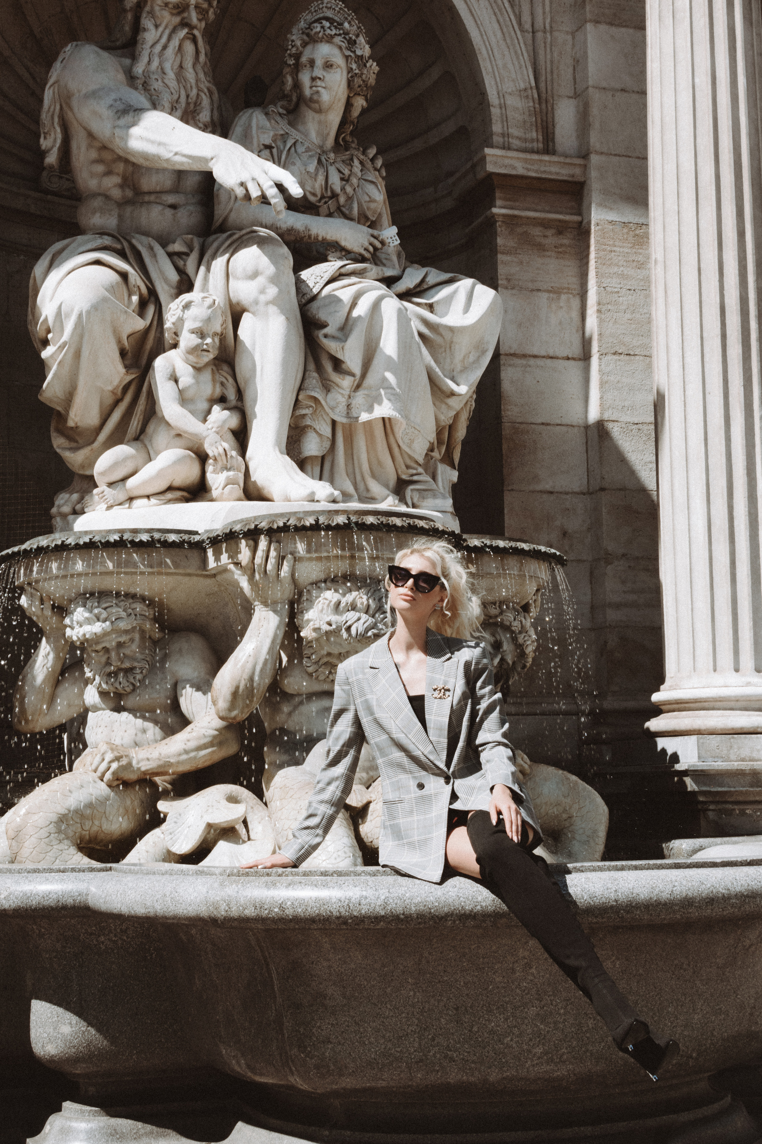 Alina on the go. Photographer in Vienna Ksenia Kogler