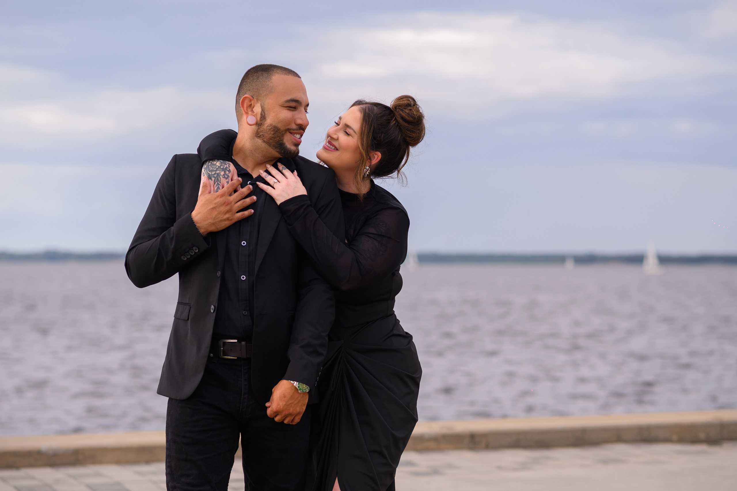 Engagement Session — Downtown Sanford, Florida,