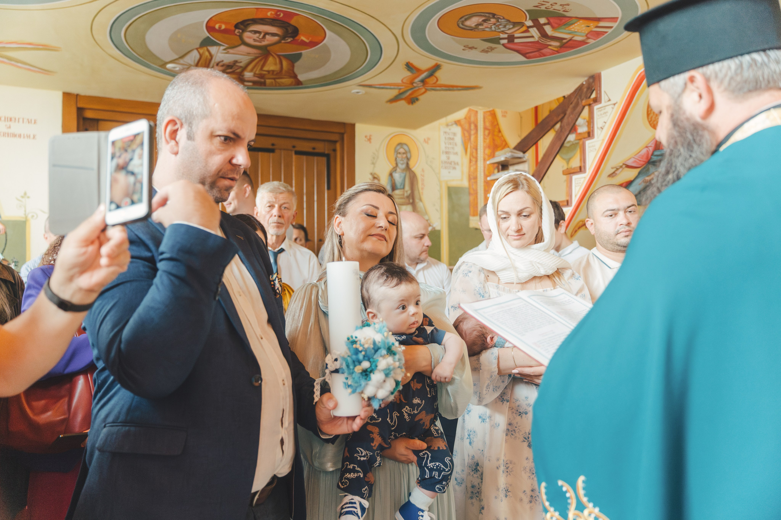 Théo Andrei`s Christening