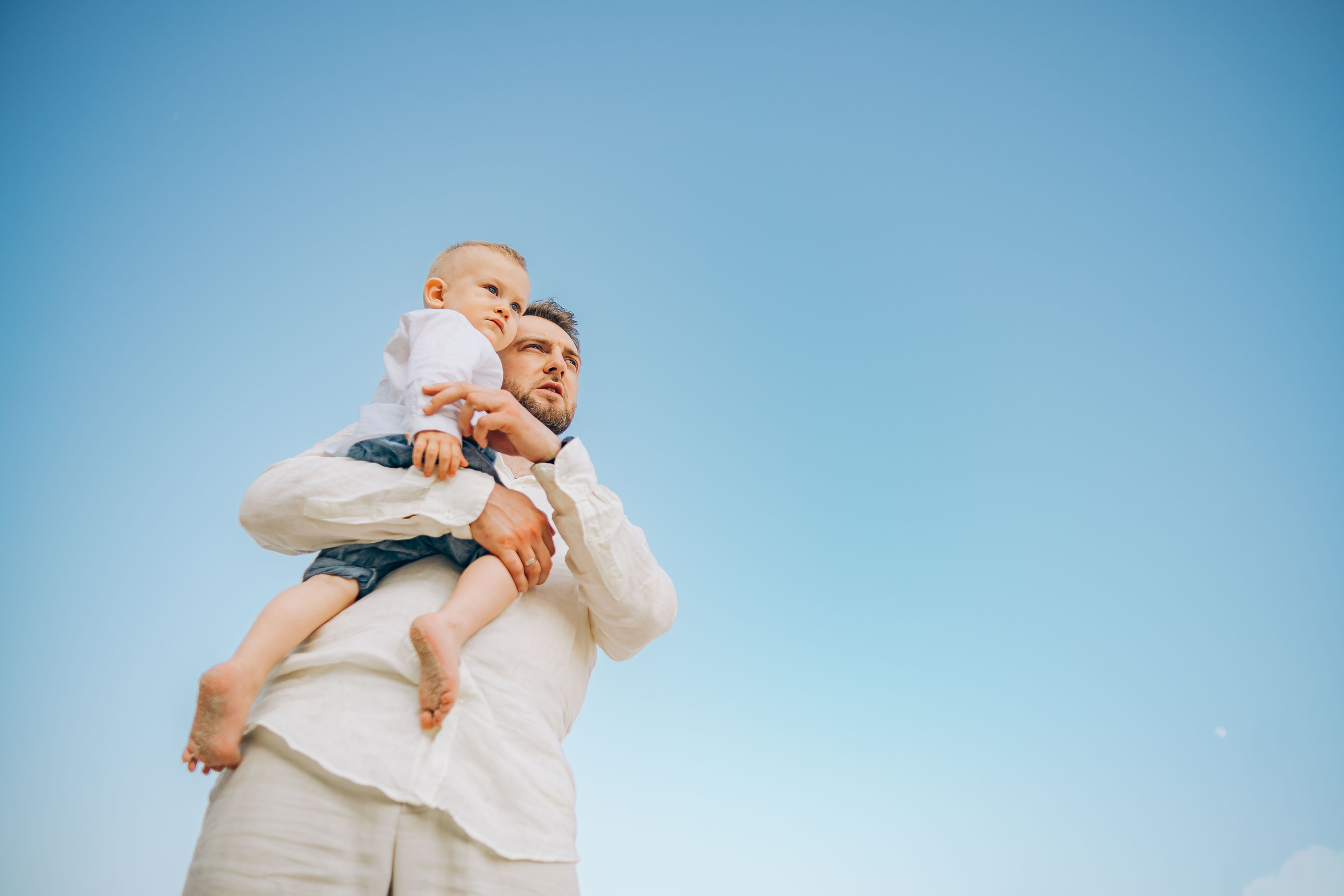 On the shore. Фотограф у Пальма де Майорка
