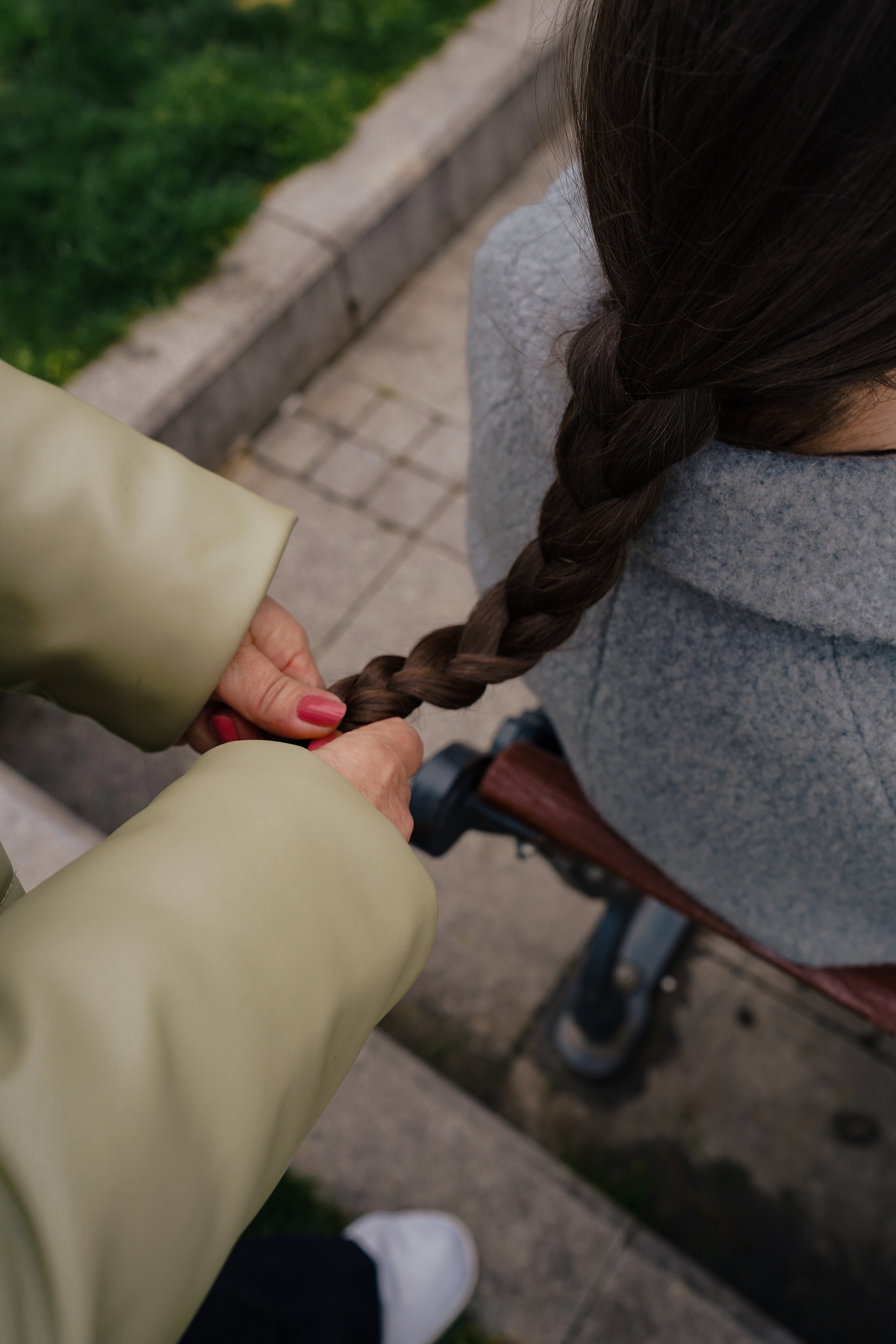 Мама с дочкой, прогулка в Арнавуткой. Фотограф Москва Ларина Юлия
