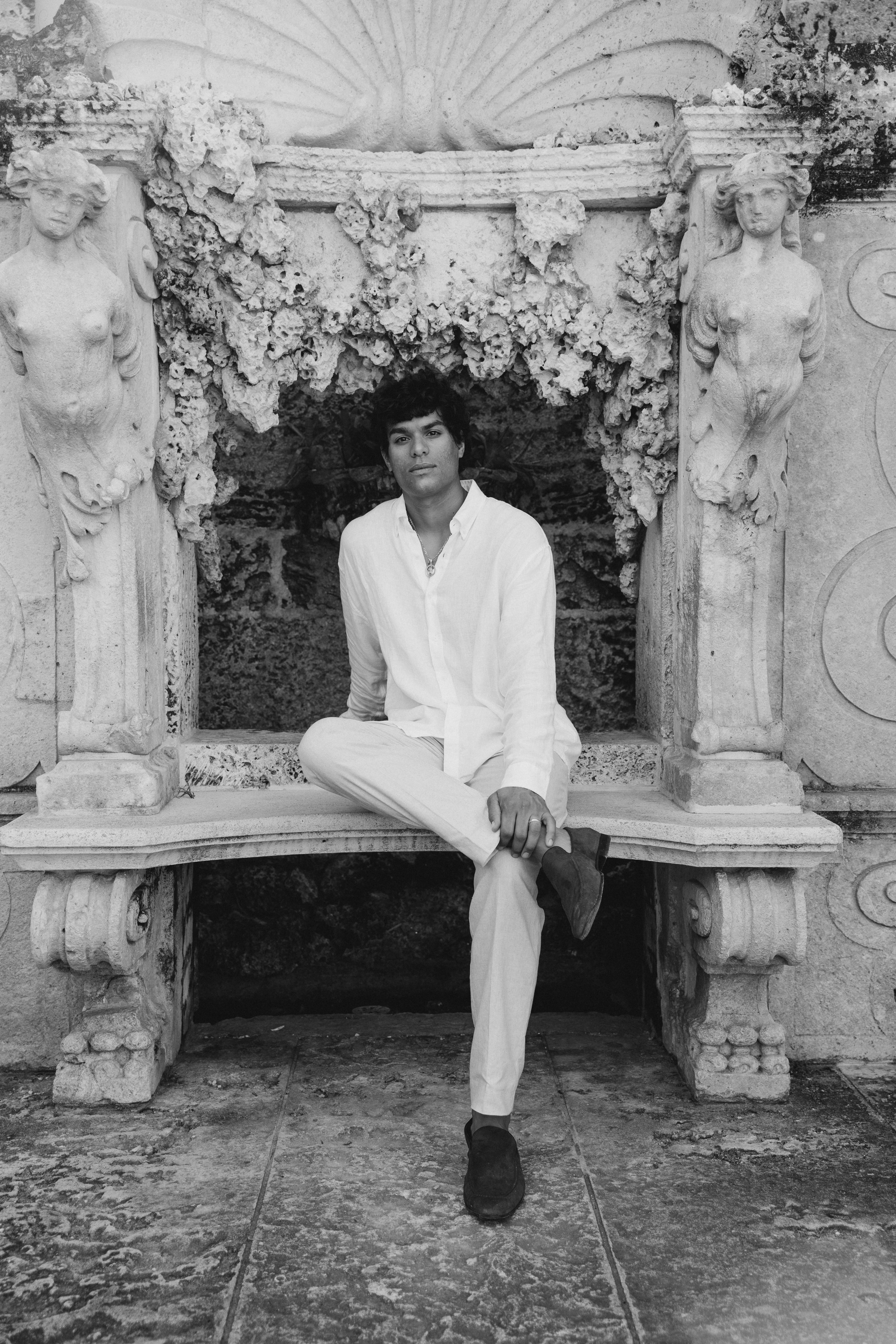 Lindsay & Kirk | Elopement at Vizcaya Museum & Gardens