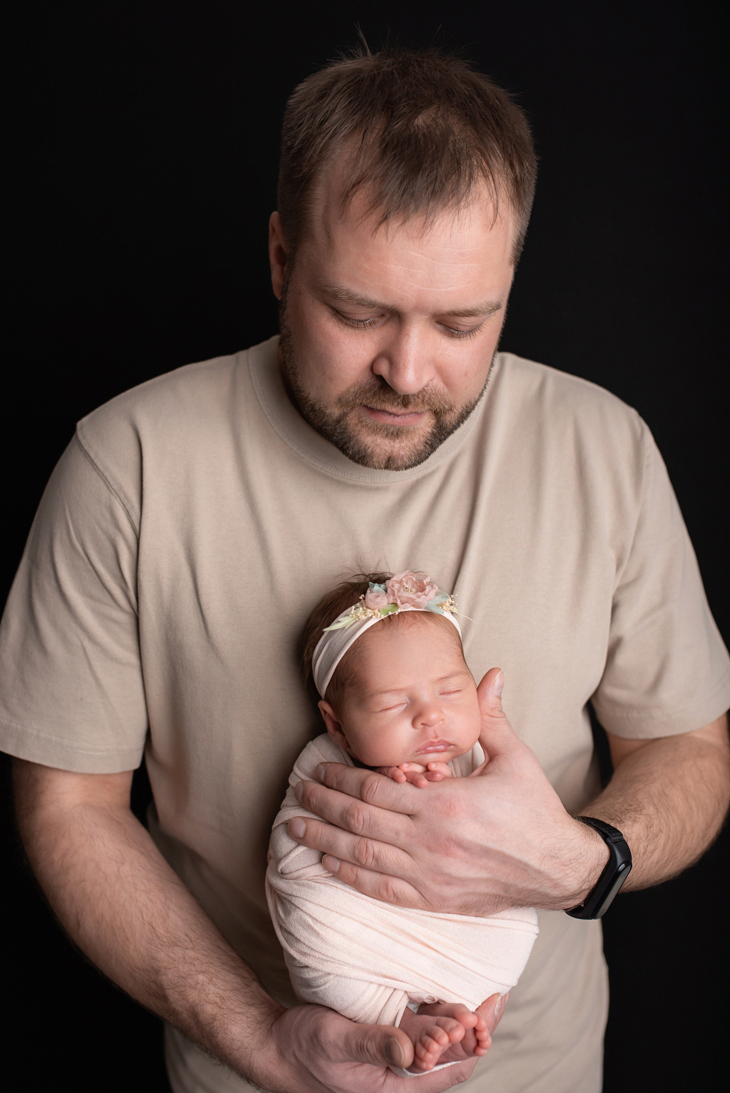 Eseniya 24 days. In-home newborn photography Raleigh & area Katya Kulikova