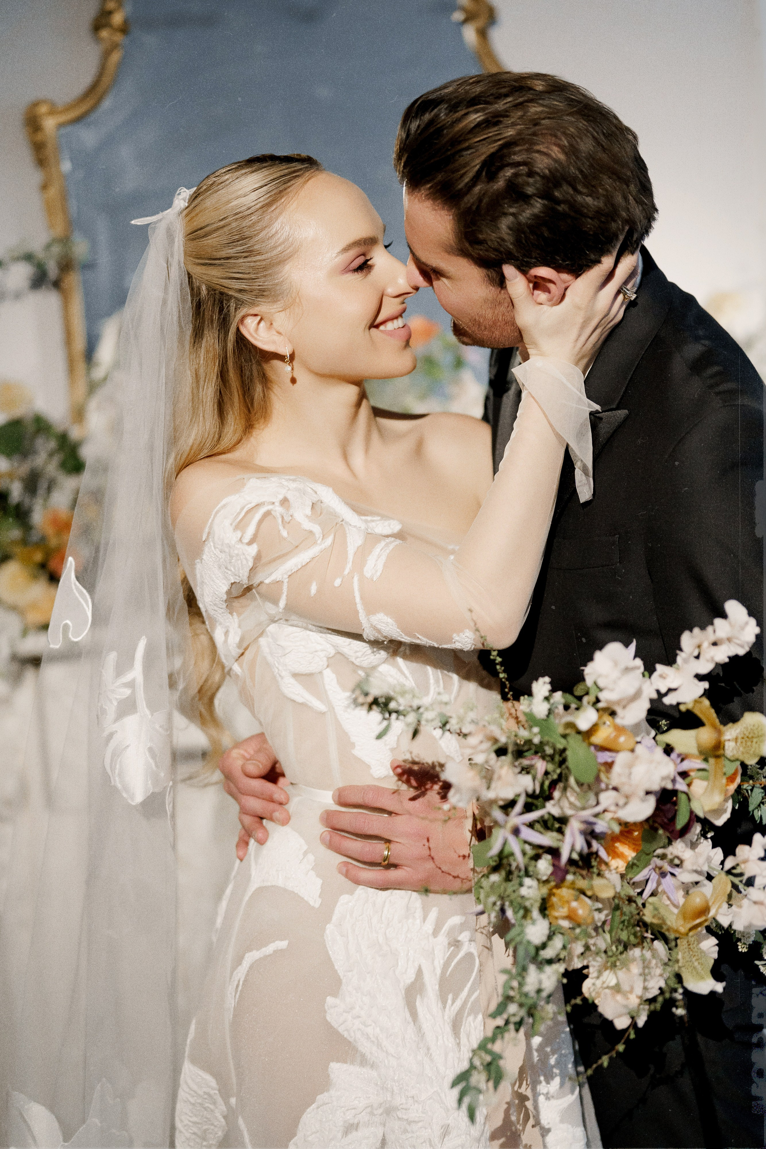 Greta and Sebastian’s Fashion-Forward Wedding Shoot. Wedding photographer and videographer New York | New Jersey