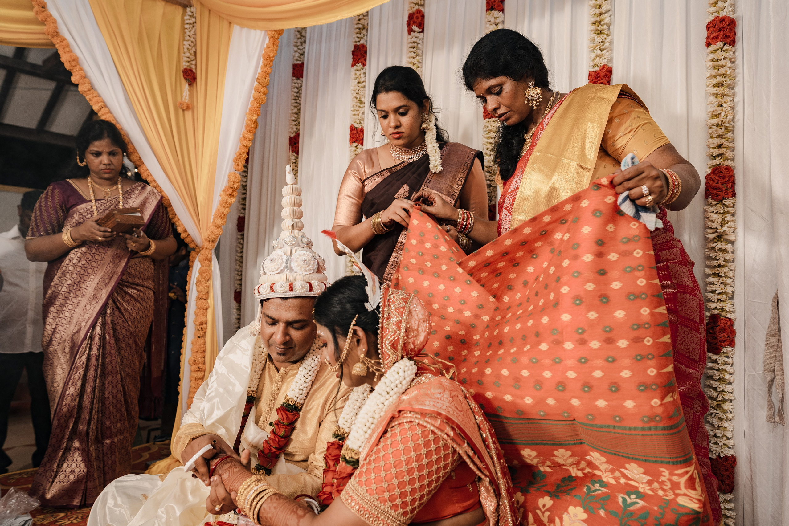 Sagaya & Rakesh. Agam Vizha