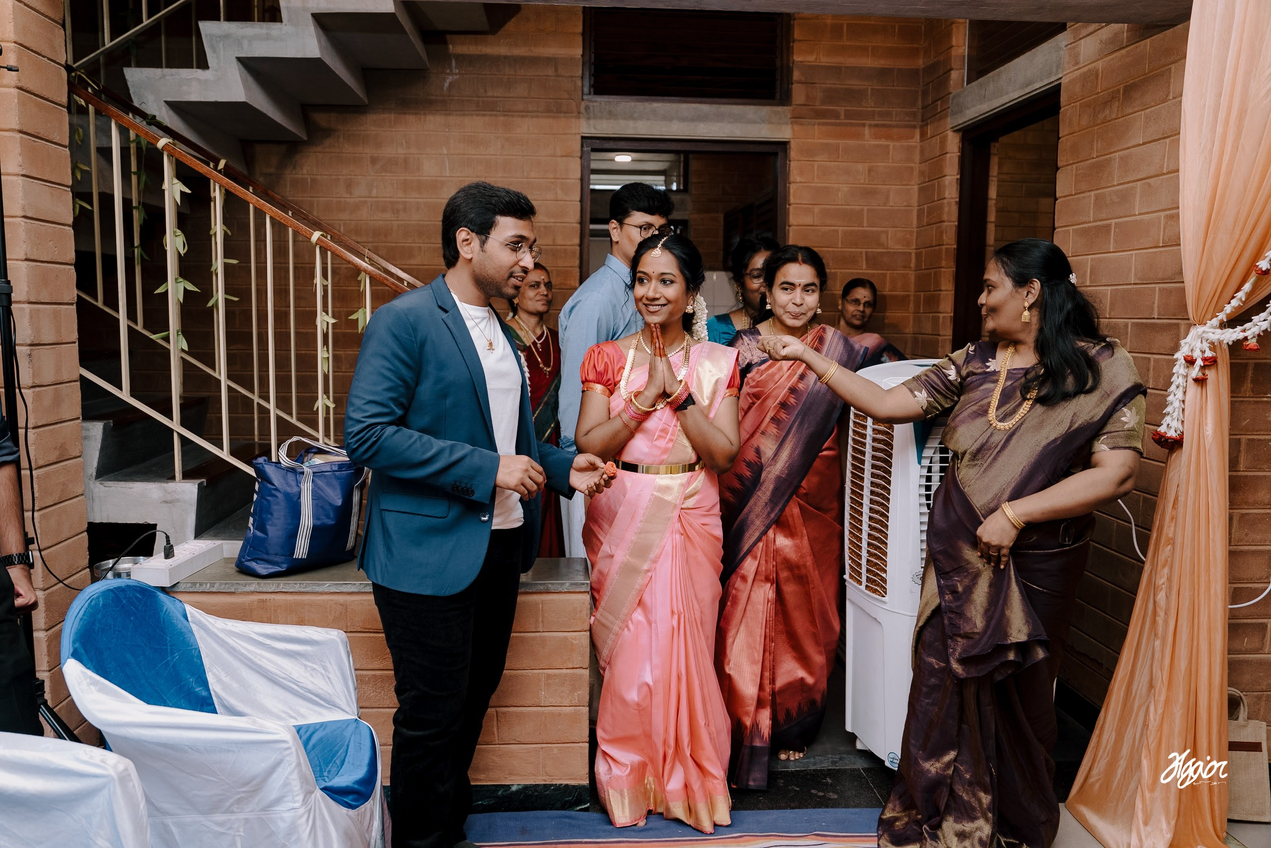 Wedding documentary photography in Pondicherry. Agam Vizha