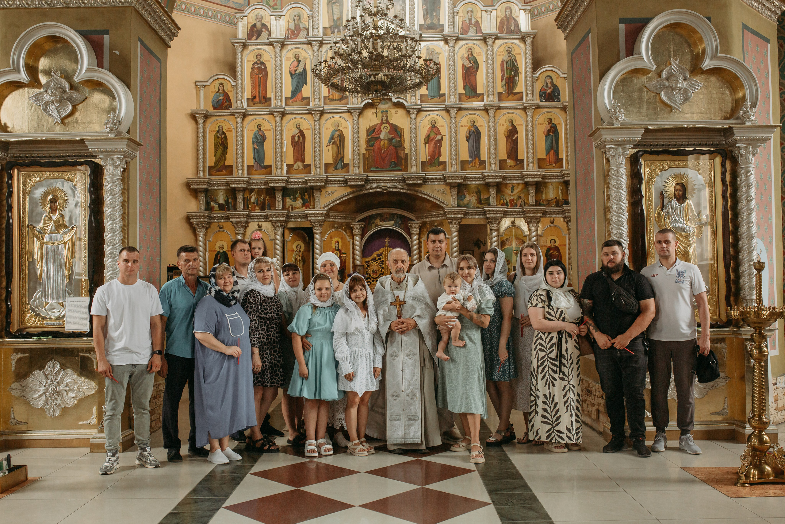 Таинство Крещения Центральный храм. Екатерина Селихова — свадебный, семейный фотограф в г. Северодонецке