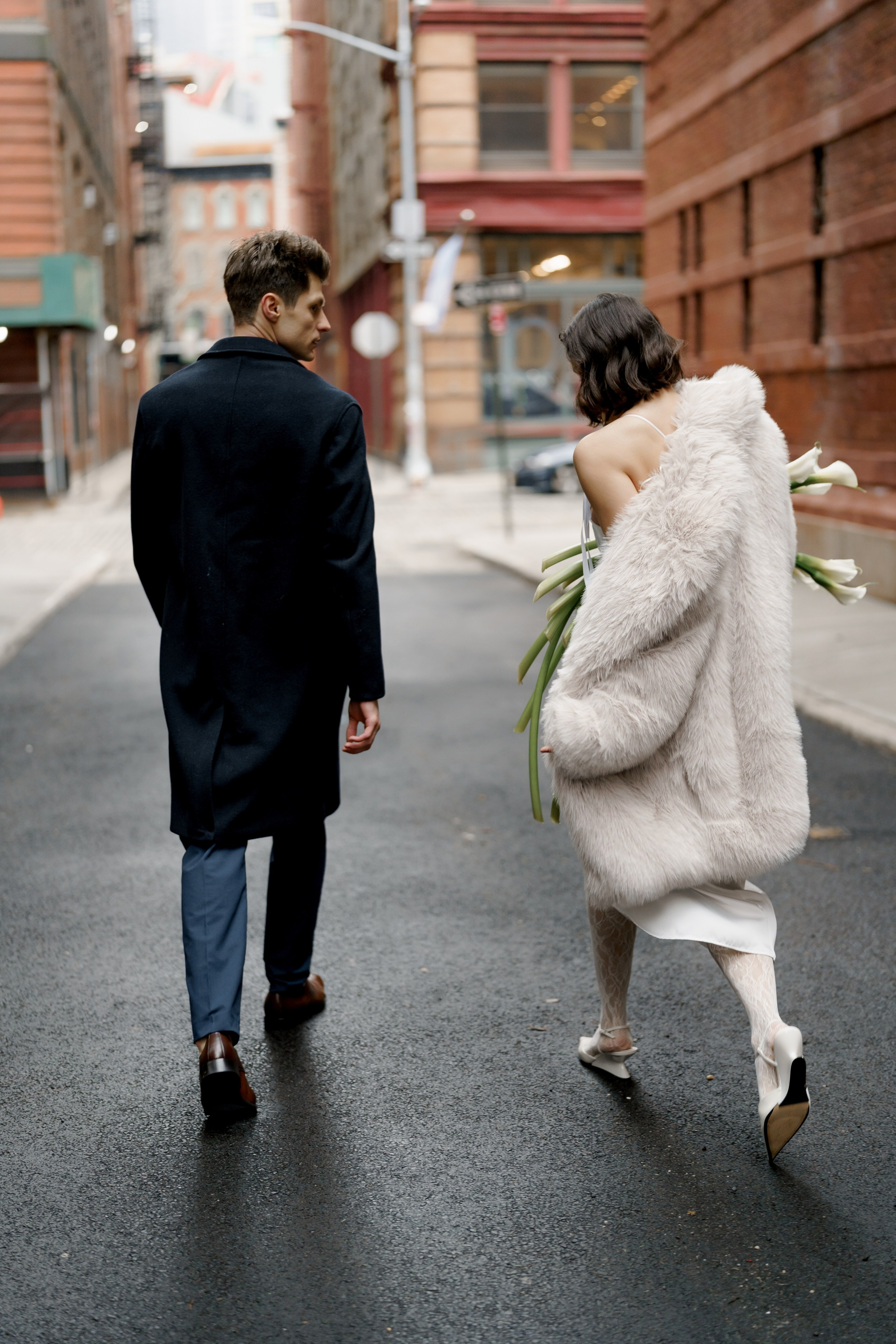 Alina and Dan’s Bold and Stylish Engagement Shoot. Wedding photographer and videographer New York | New Jersey