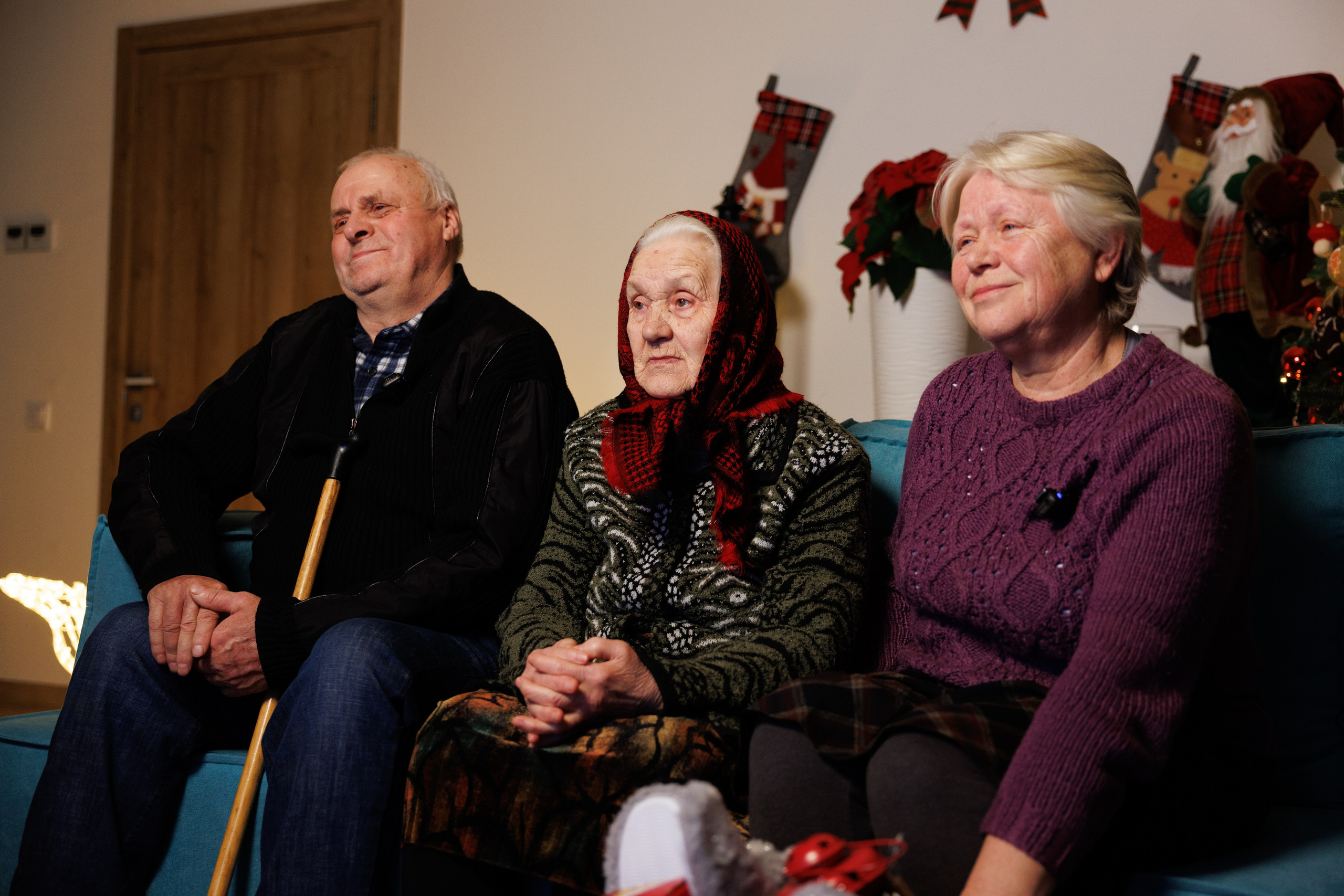 Family Kravtsovykh. Senior Chudo Village
