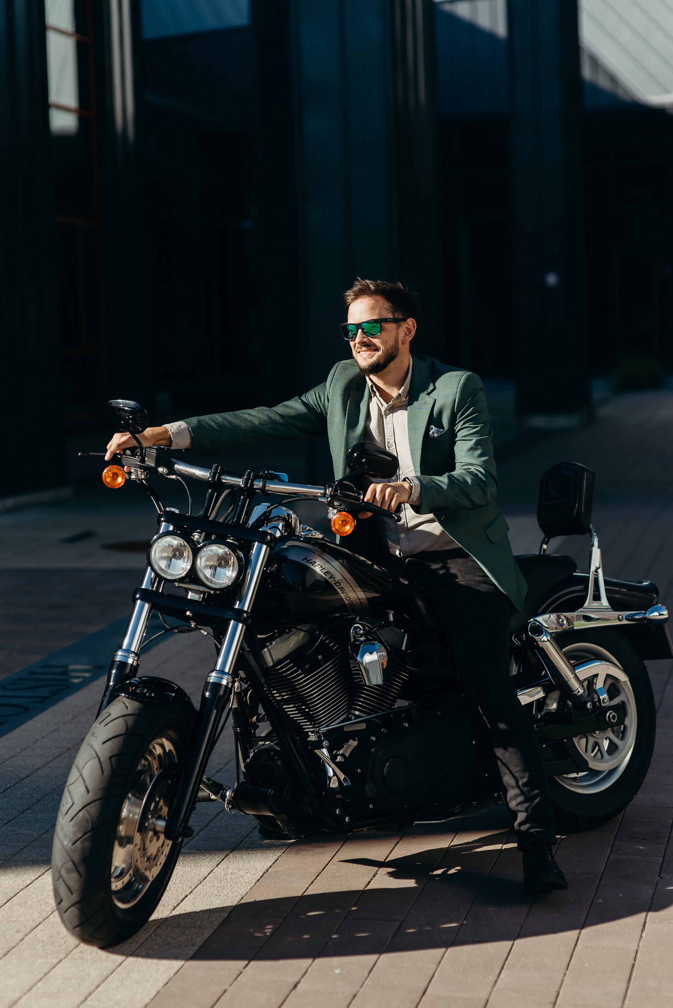 Rock'n'Bikes. Bryllupsfotograf i Oslo — Vjatseslav Lutsjnenkov