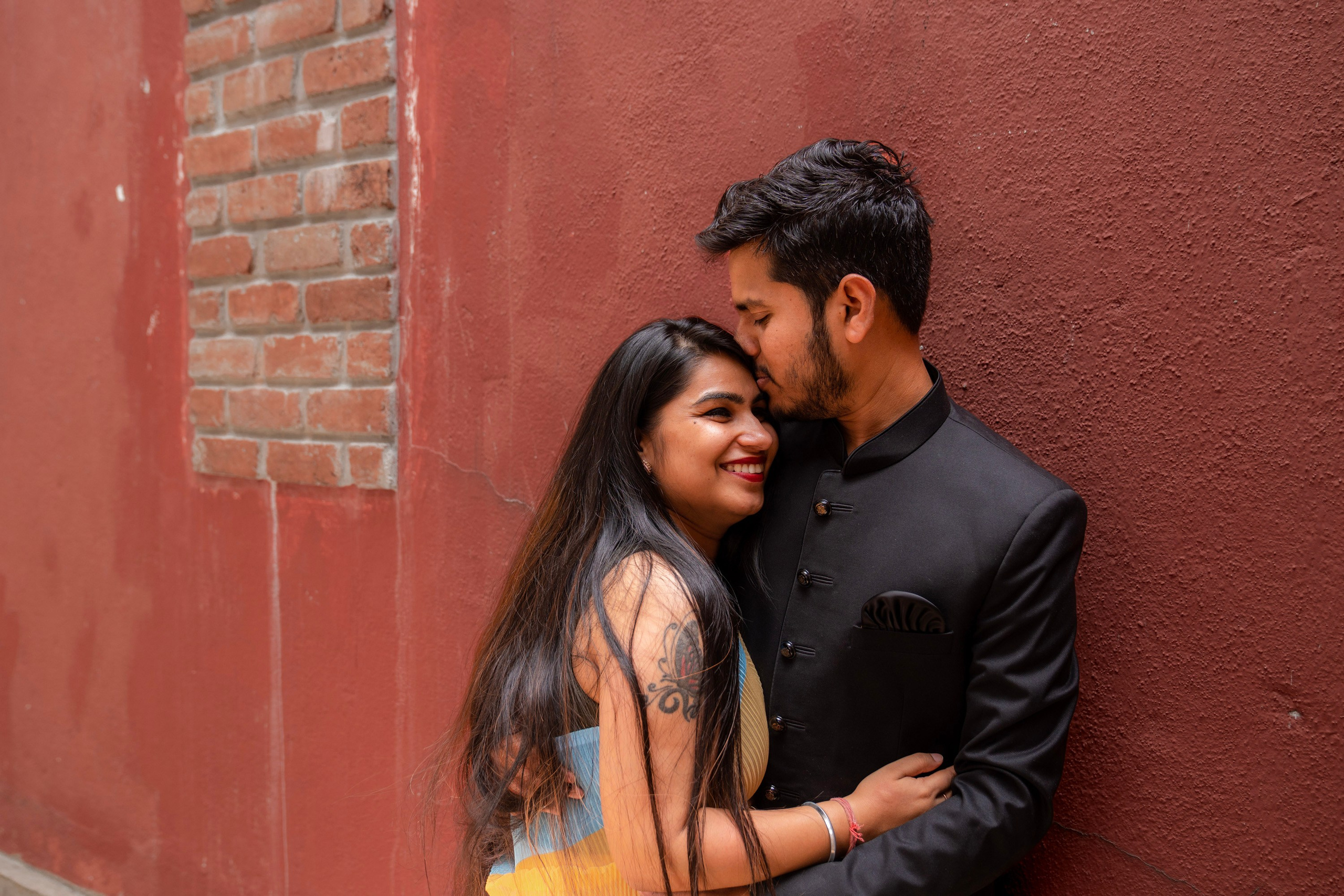 Prakriti & Ayush, Pre-Wedding Shoot at Shibravyi Courtyard, Bangalore | Truly Yours