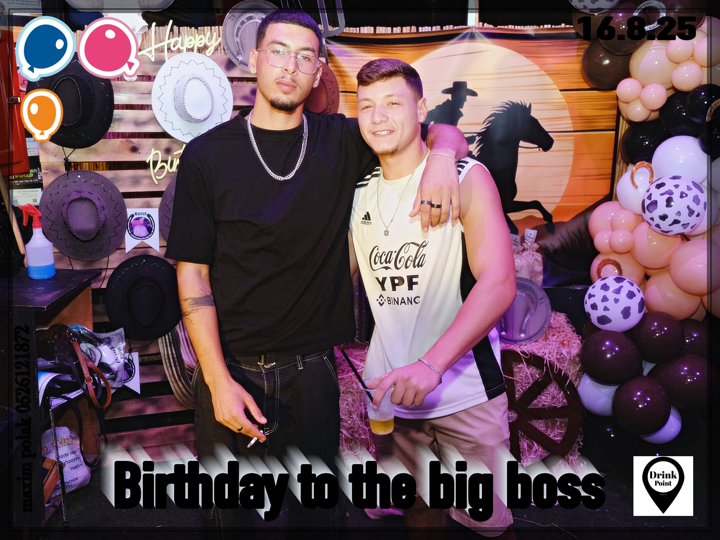 DRINK POINT. Middle East Photo Agency — Photography & Event Magnets — סוכנות צילום והדפסת מגנטים לאירועים