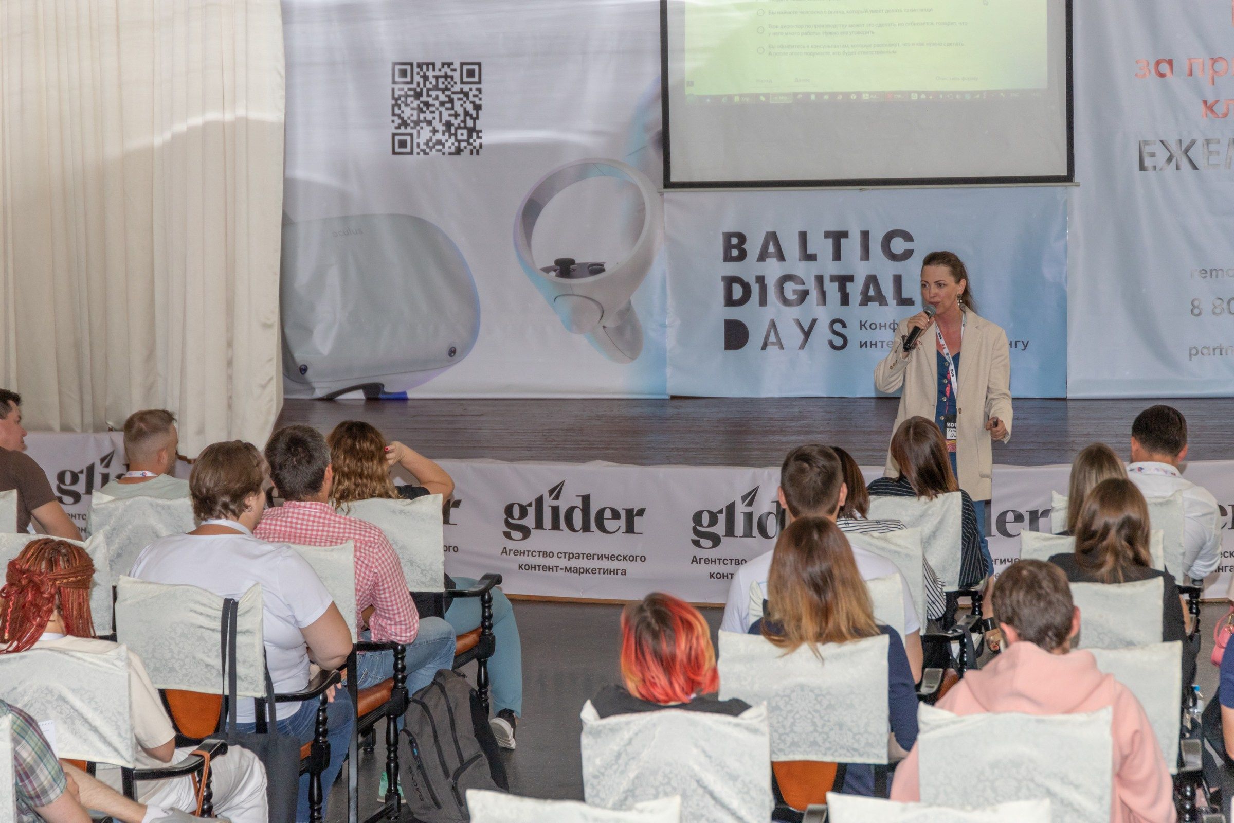 Baltic Digital Days – eine Konferenz für Internetmarketing. Fotofrafin in Deutschland