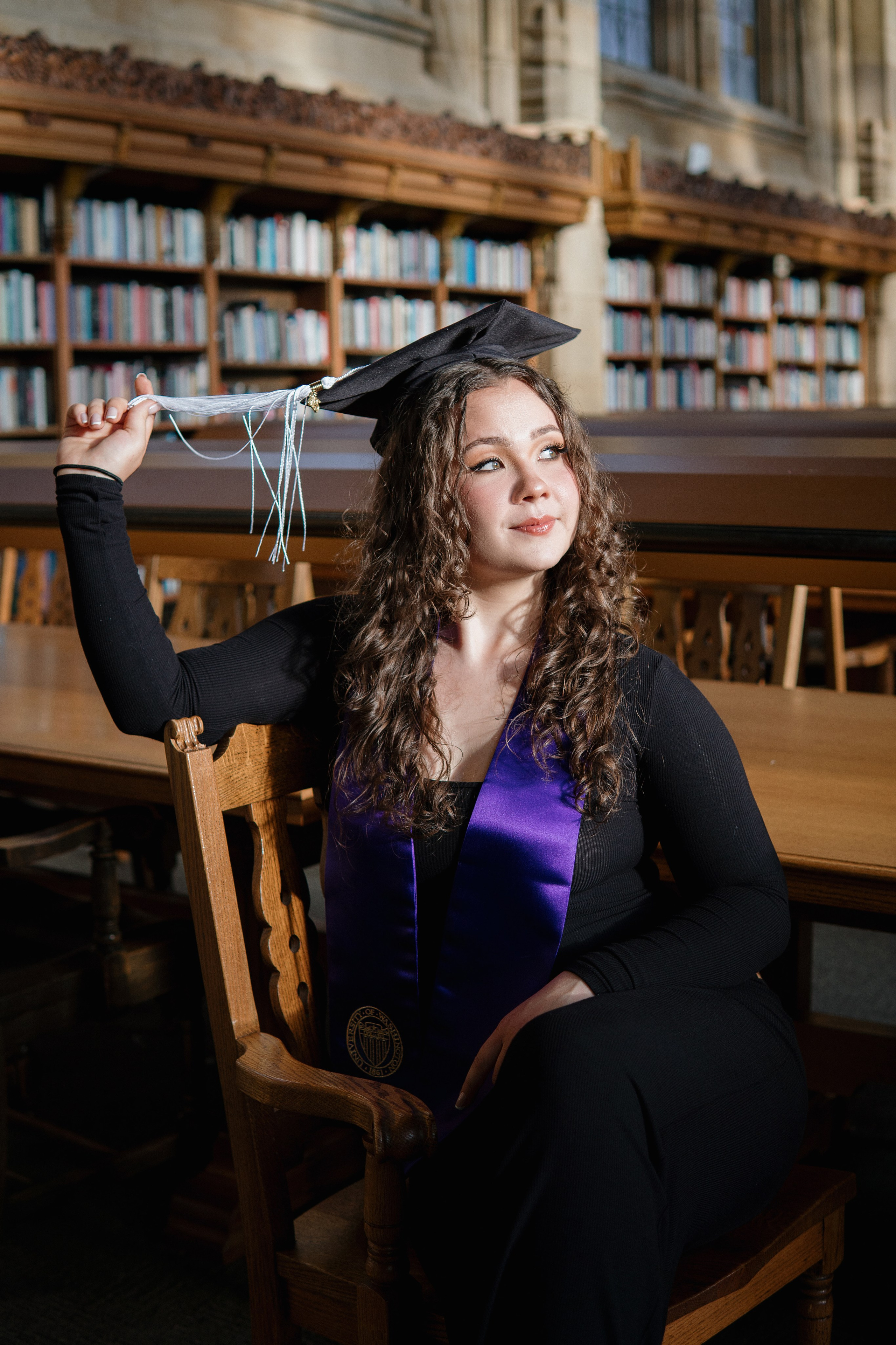 Alexandra graduation. Photographer in Washington Sophia D