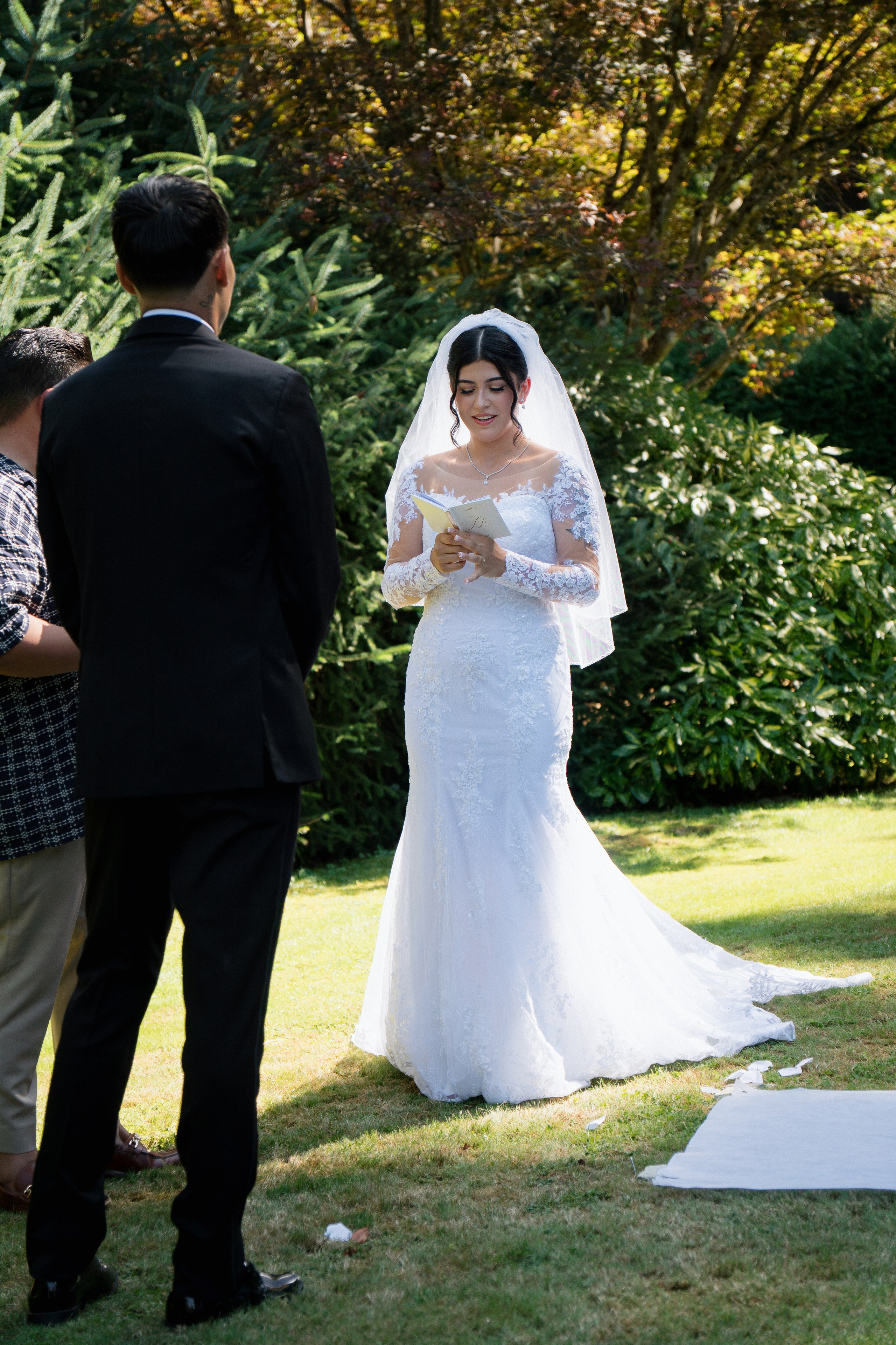 Arianna and Cristopher | Intimate Wedding. Photographer in Washington Sophia D