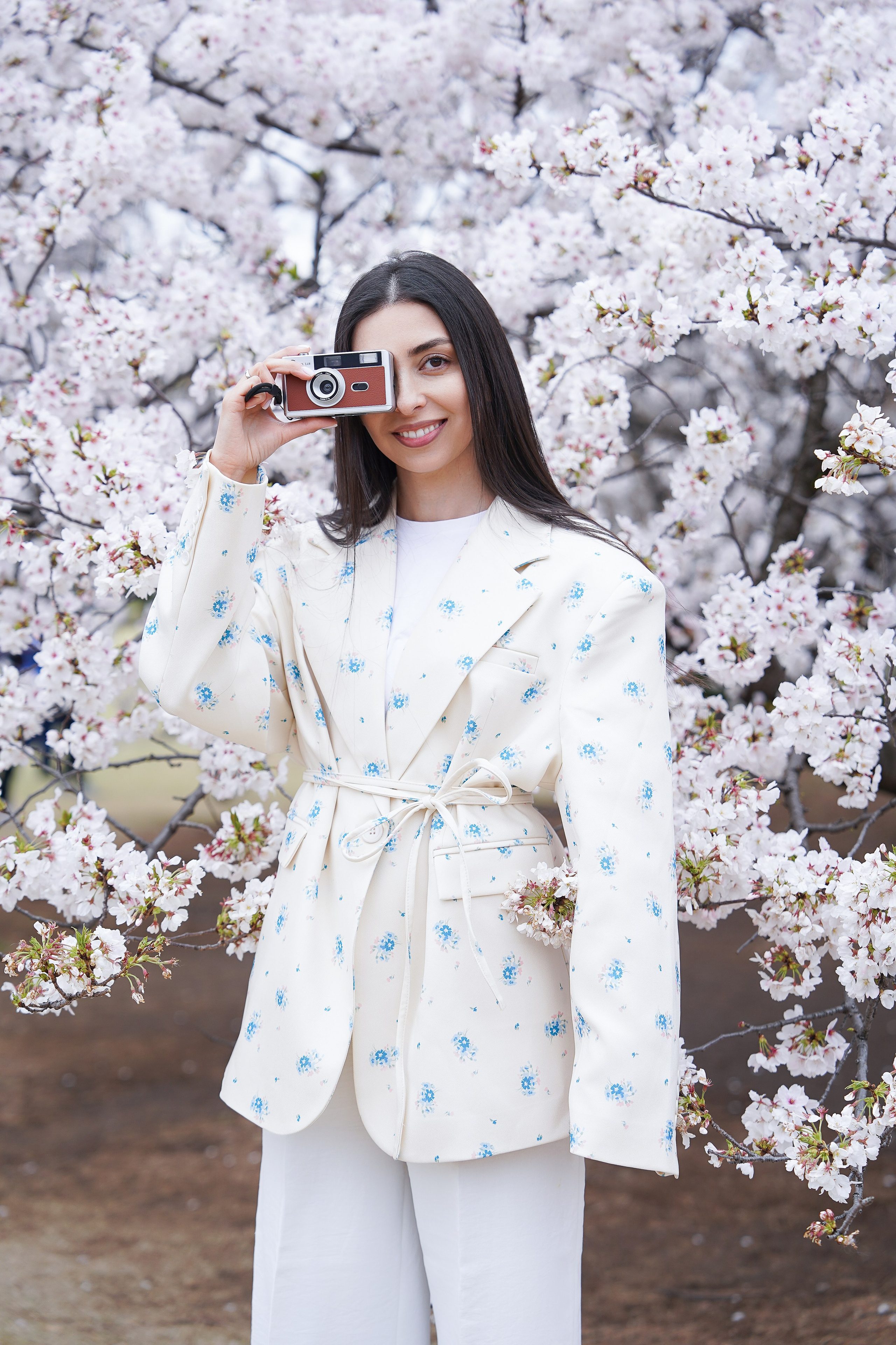 Sakura photoshoot. Фотограф в Токио Япония