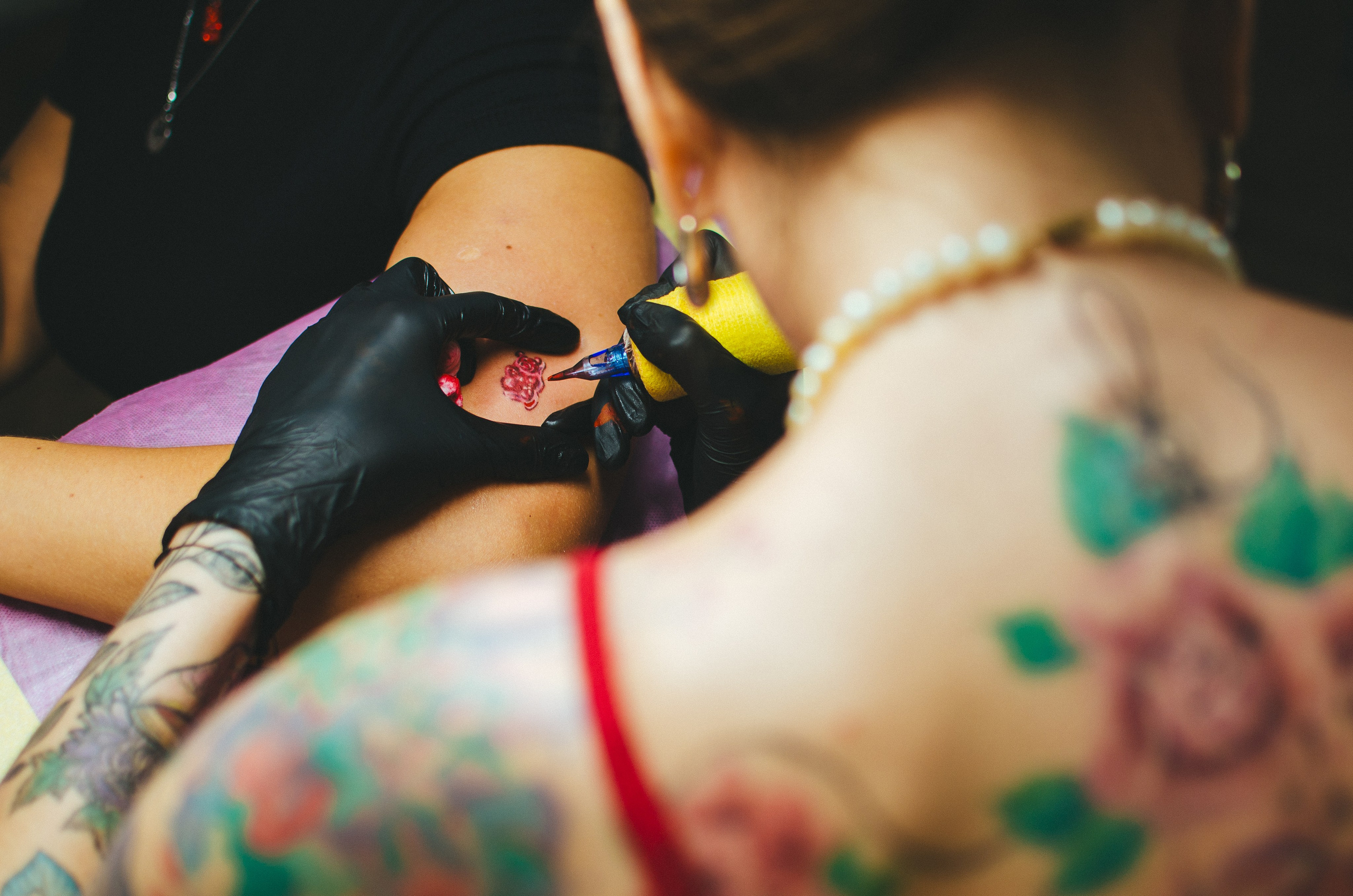 Charity tattoo BD. Event photographer Alena Iurchenko