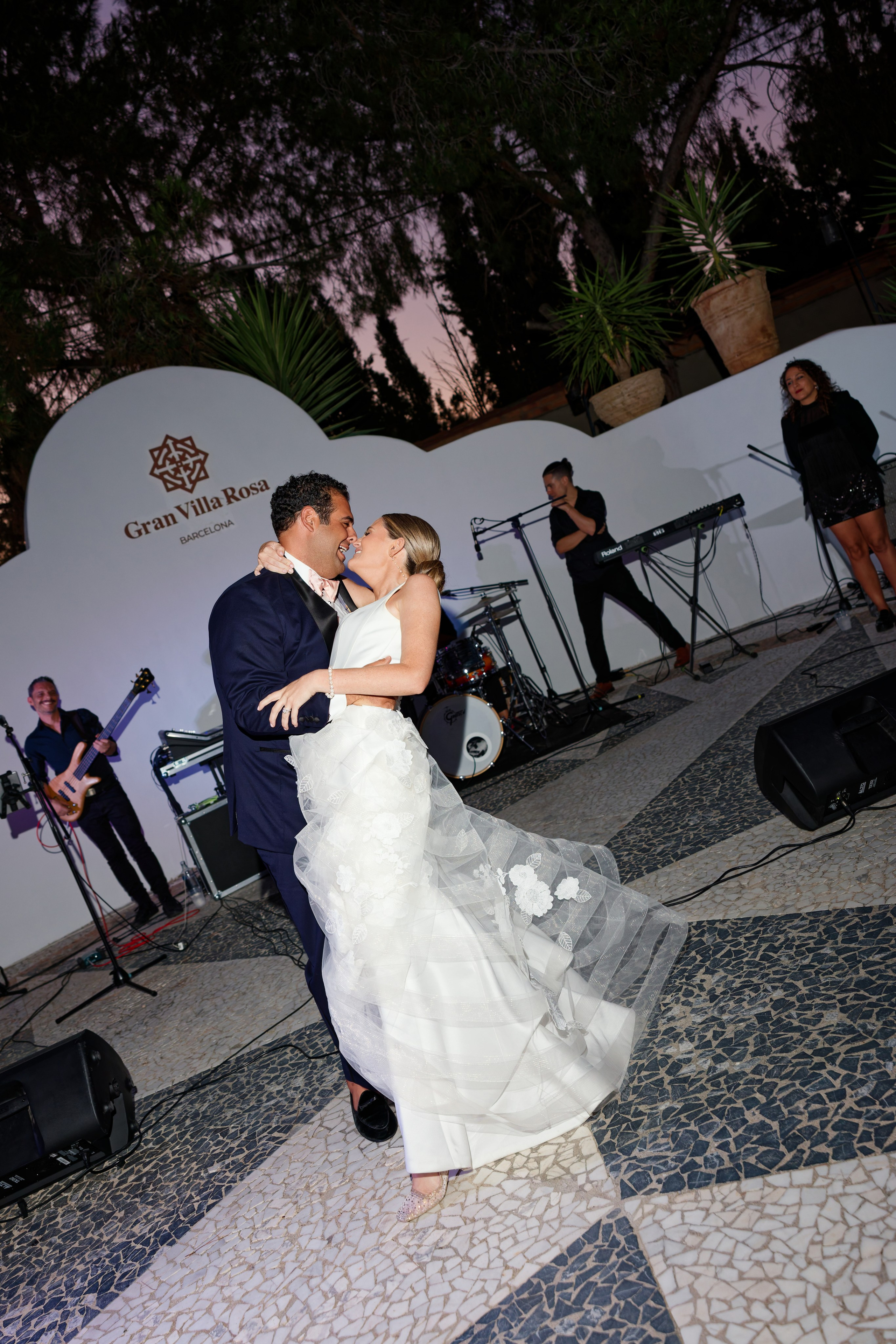 Wedding of Gracie & Joe at Gran Villa Rosa, Barcelona