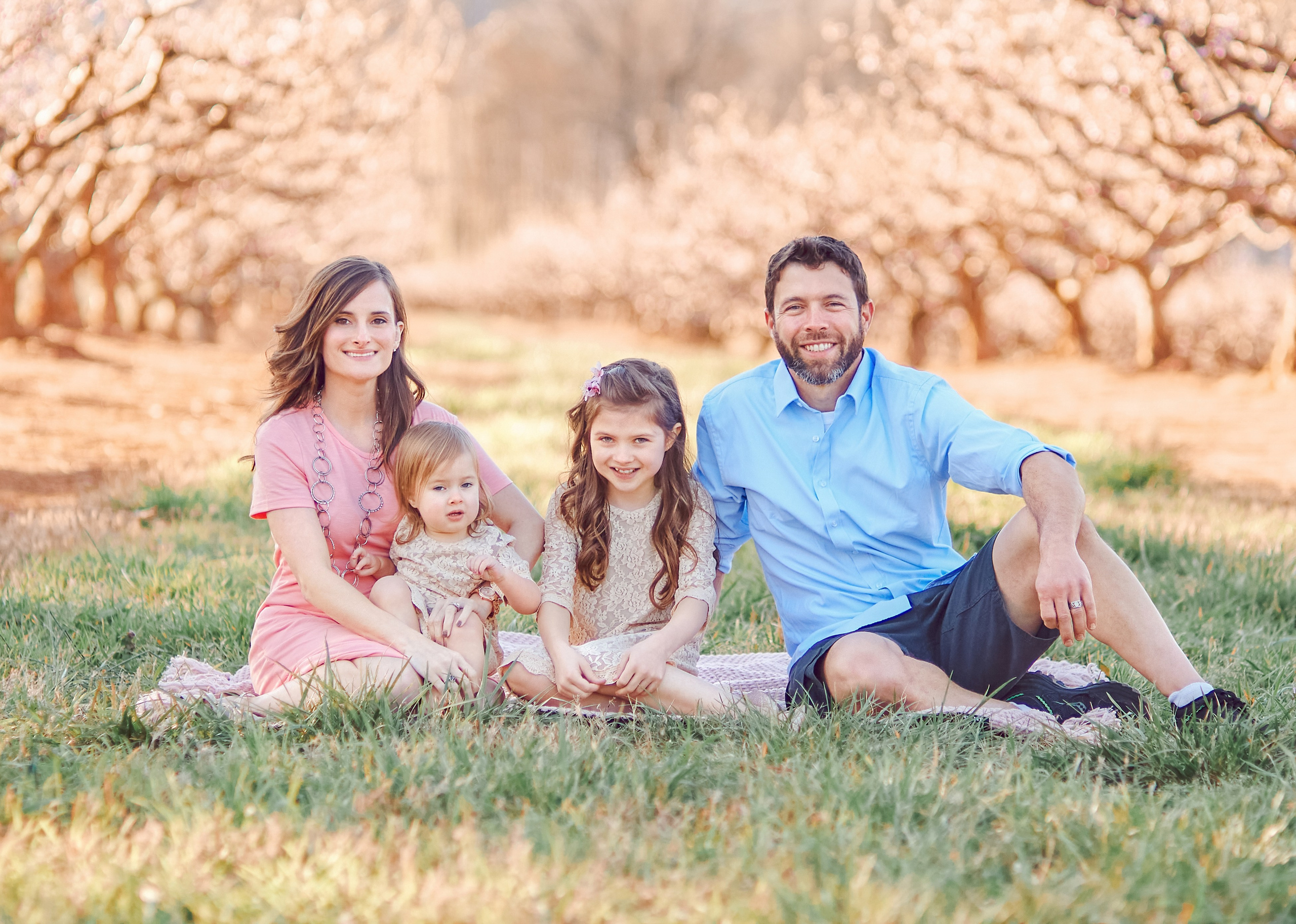 Most anticipated peach blossom in South Carolina. Wedding and portrait photography in Greenville SC