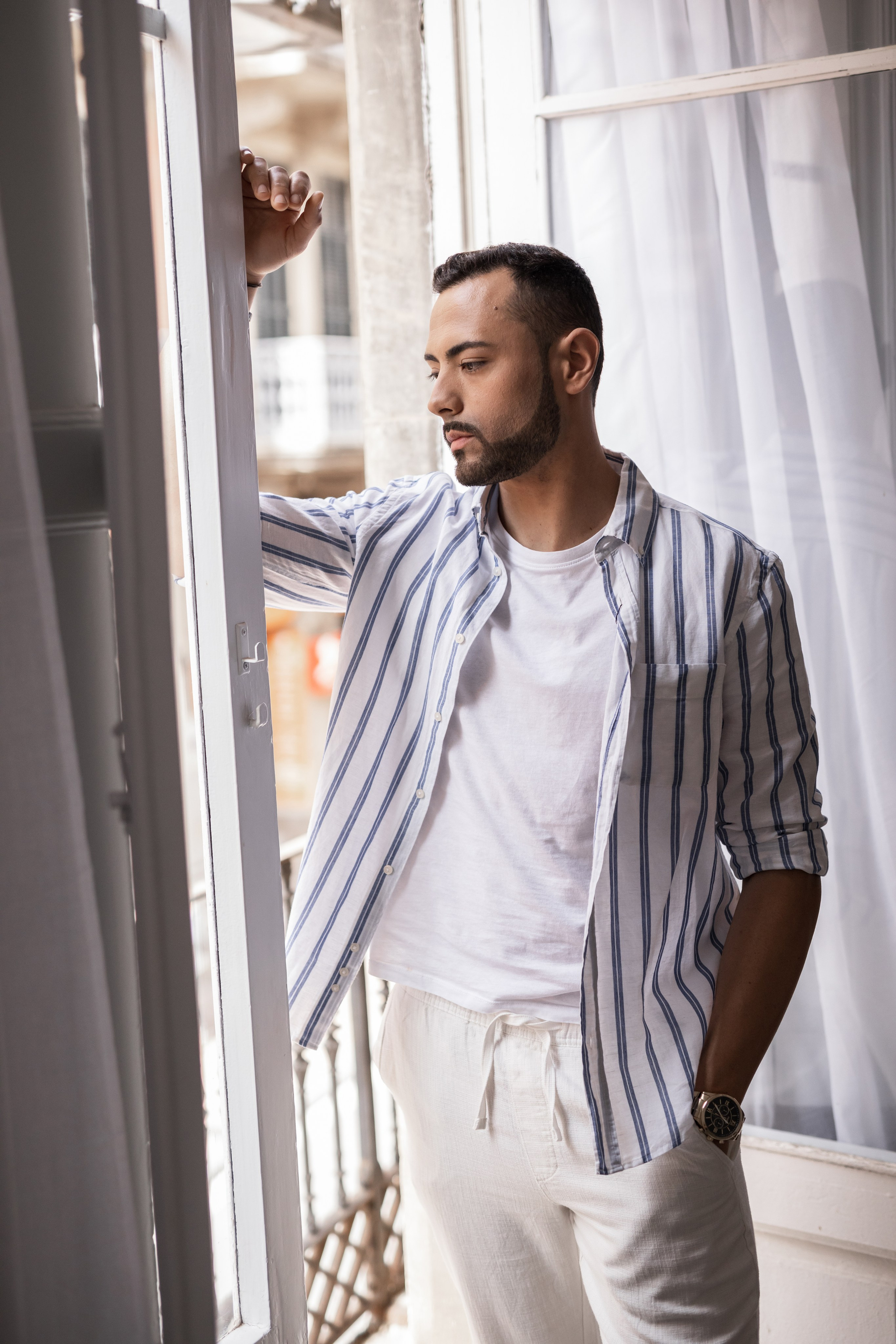 JAVIER. Fotograf w Barcelonie Hiszpanii Maslik Yulia