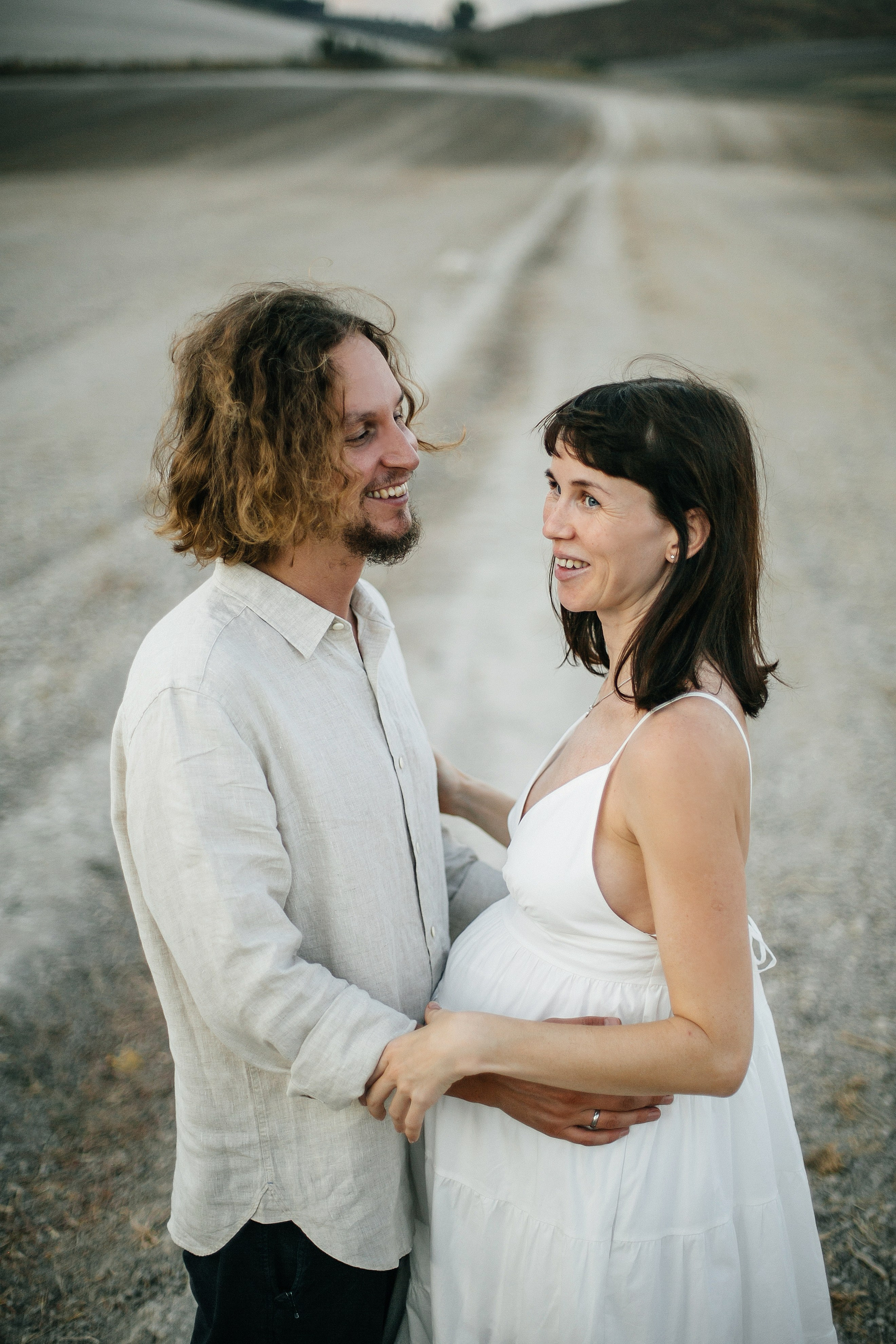Kiryat Tivon field. Family photographer in Israel