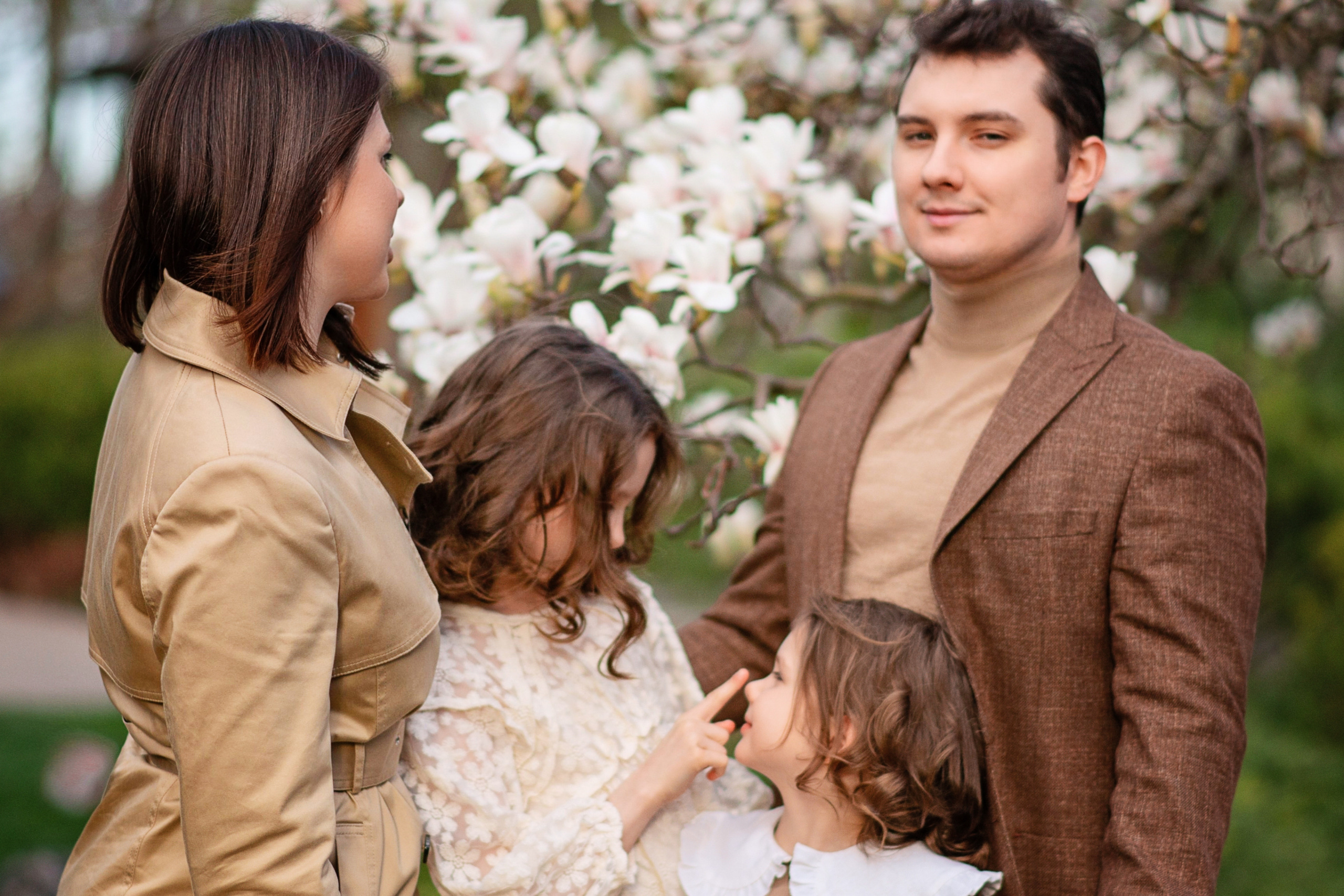 Магнолии. Семейный и детский фотограф