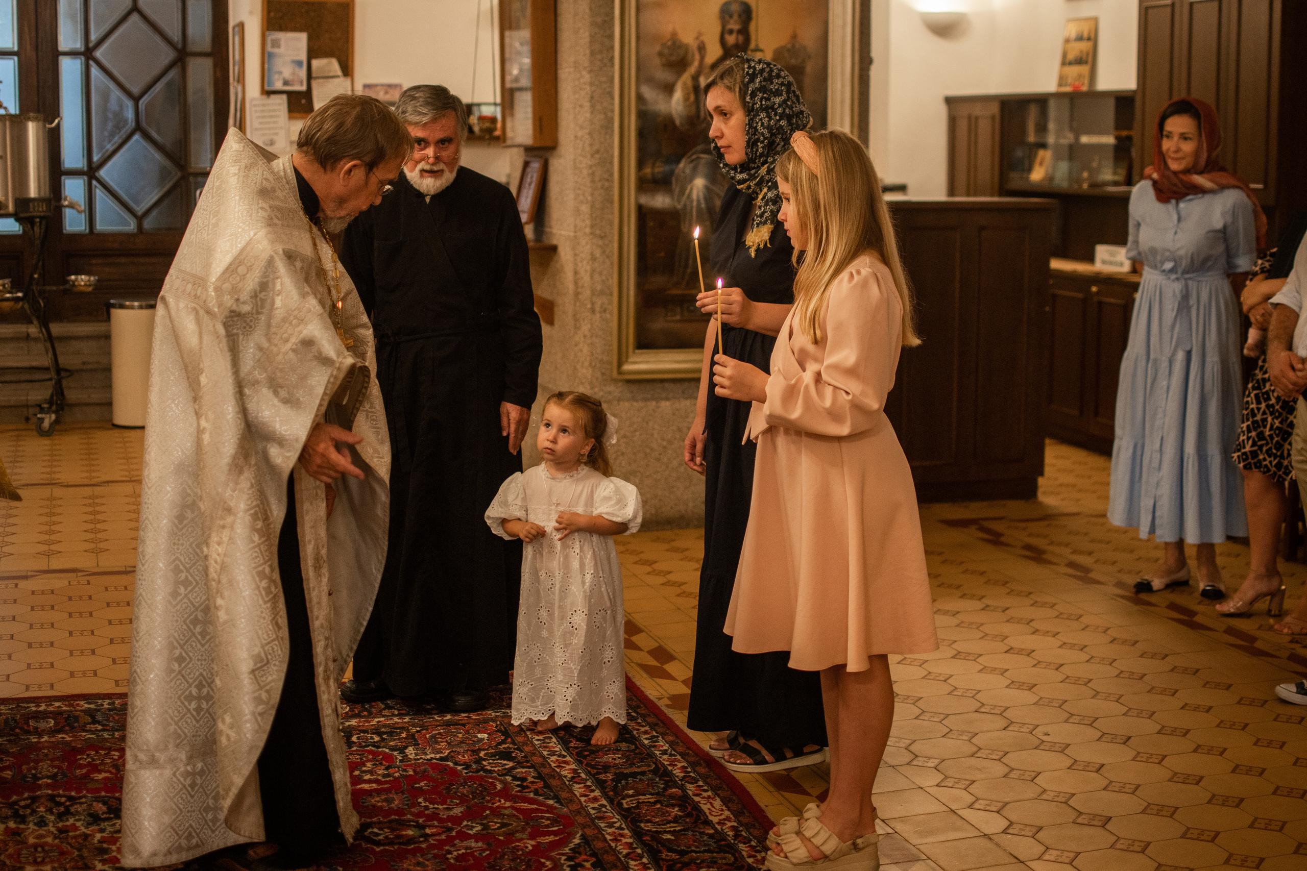 Таинство крещения. Семейный и детский фотограф