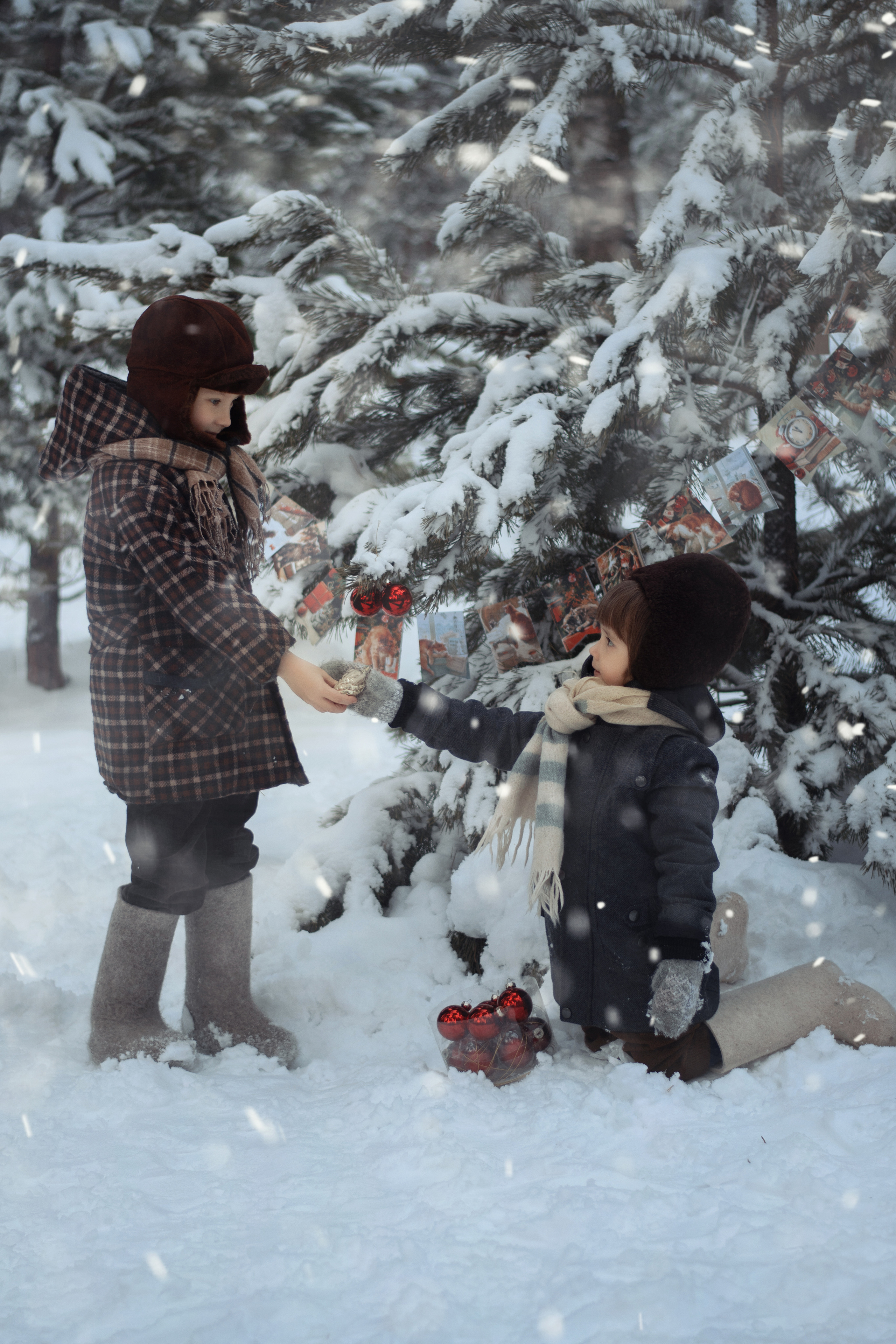 Рождественское чудо. Семейный и детский фотограф