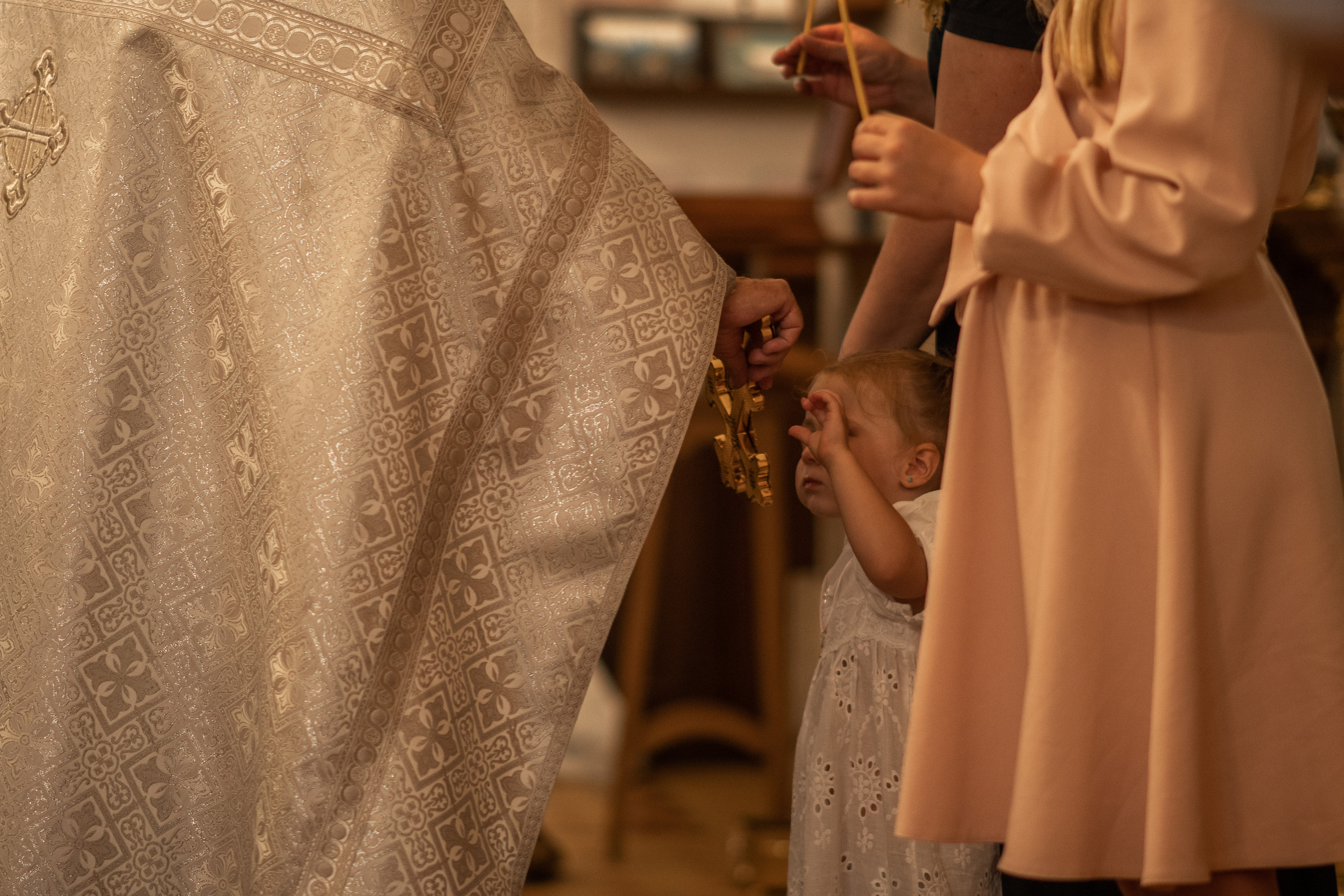 Таинство крещения. Семейный и детский фотограф