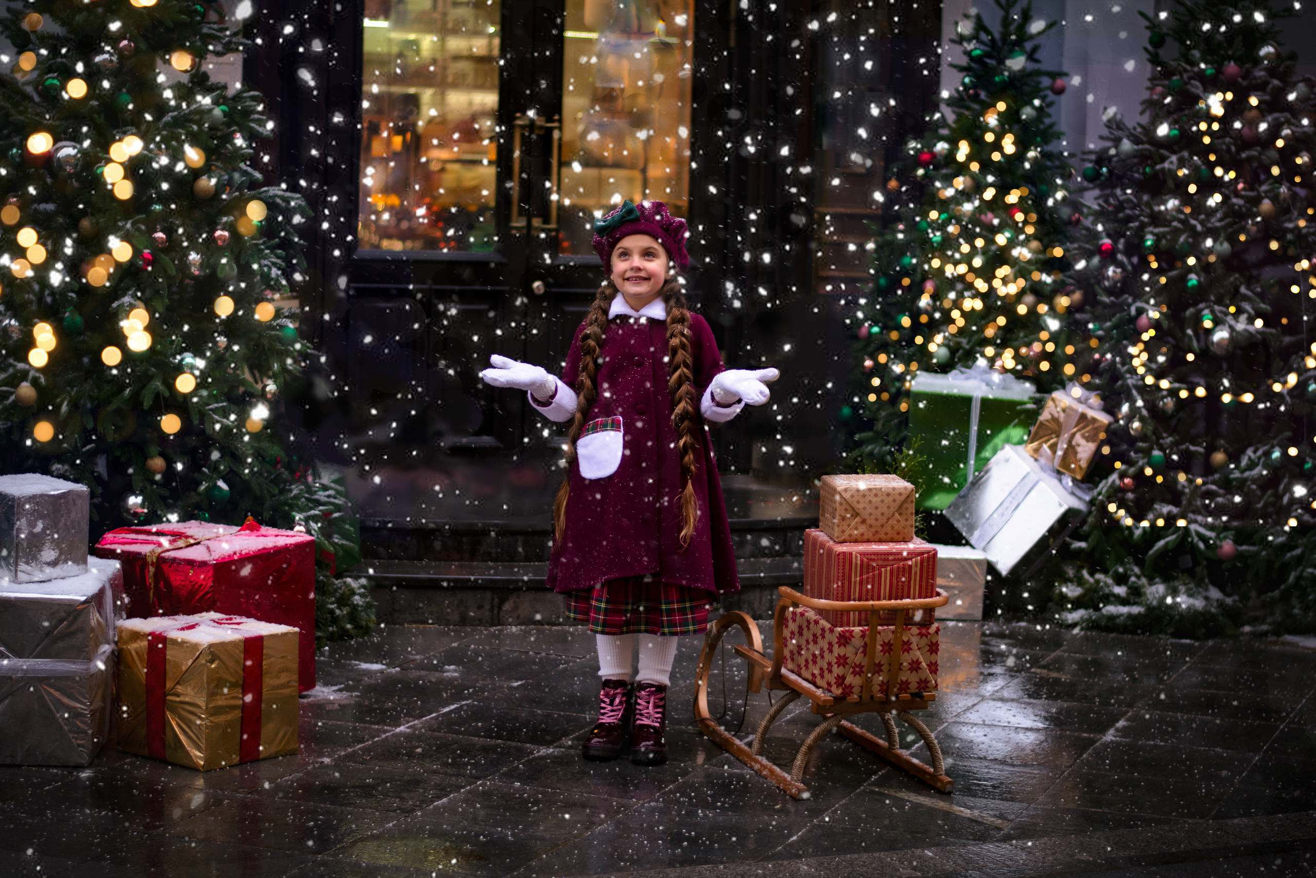 Рождественское чудо. Семейный и детский фотограф