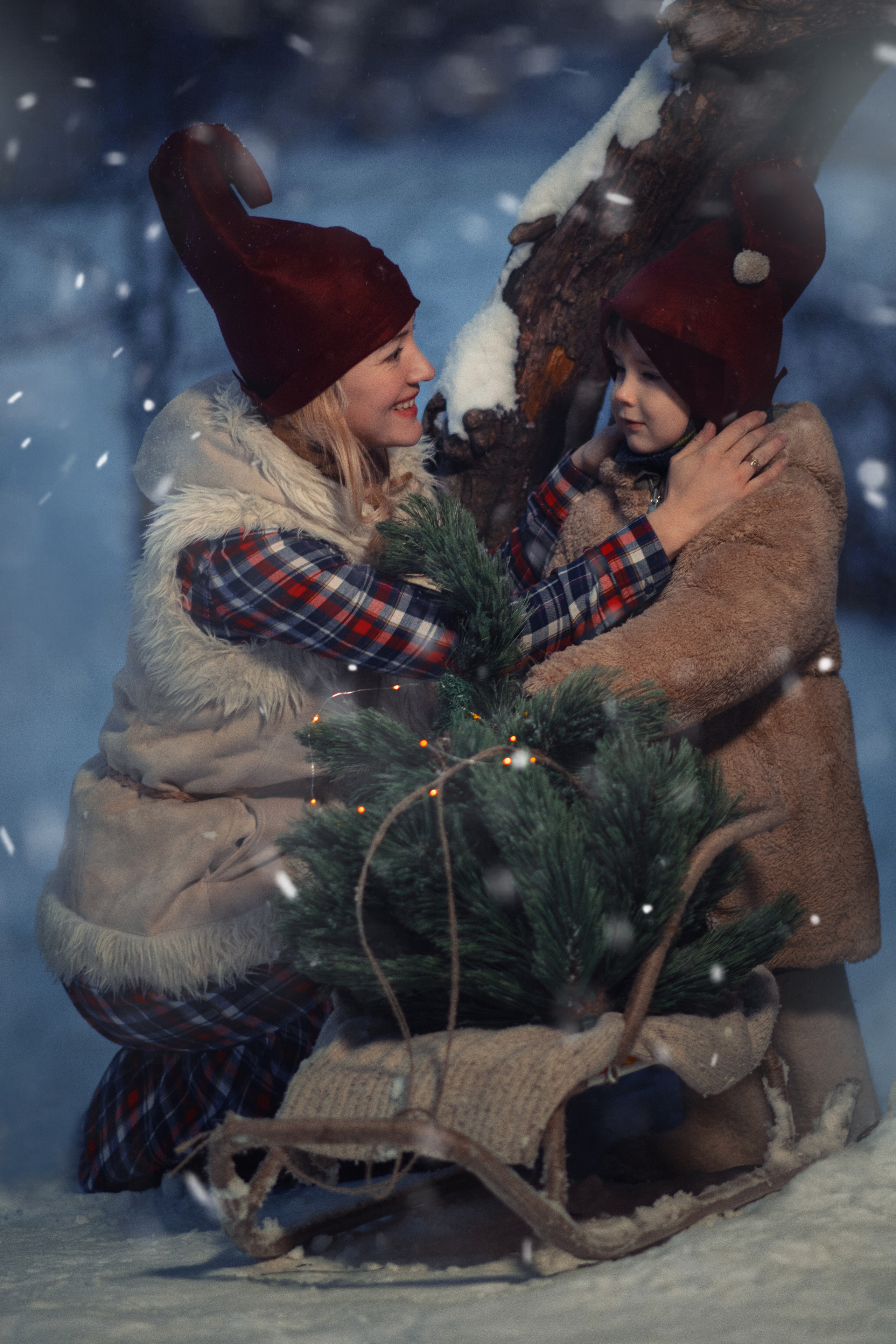 Рождественское чудо. Семейный и детский фотограф