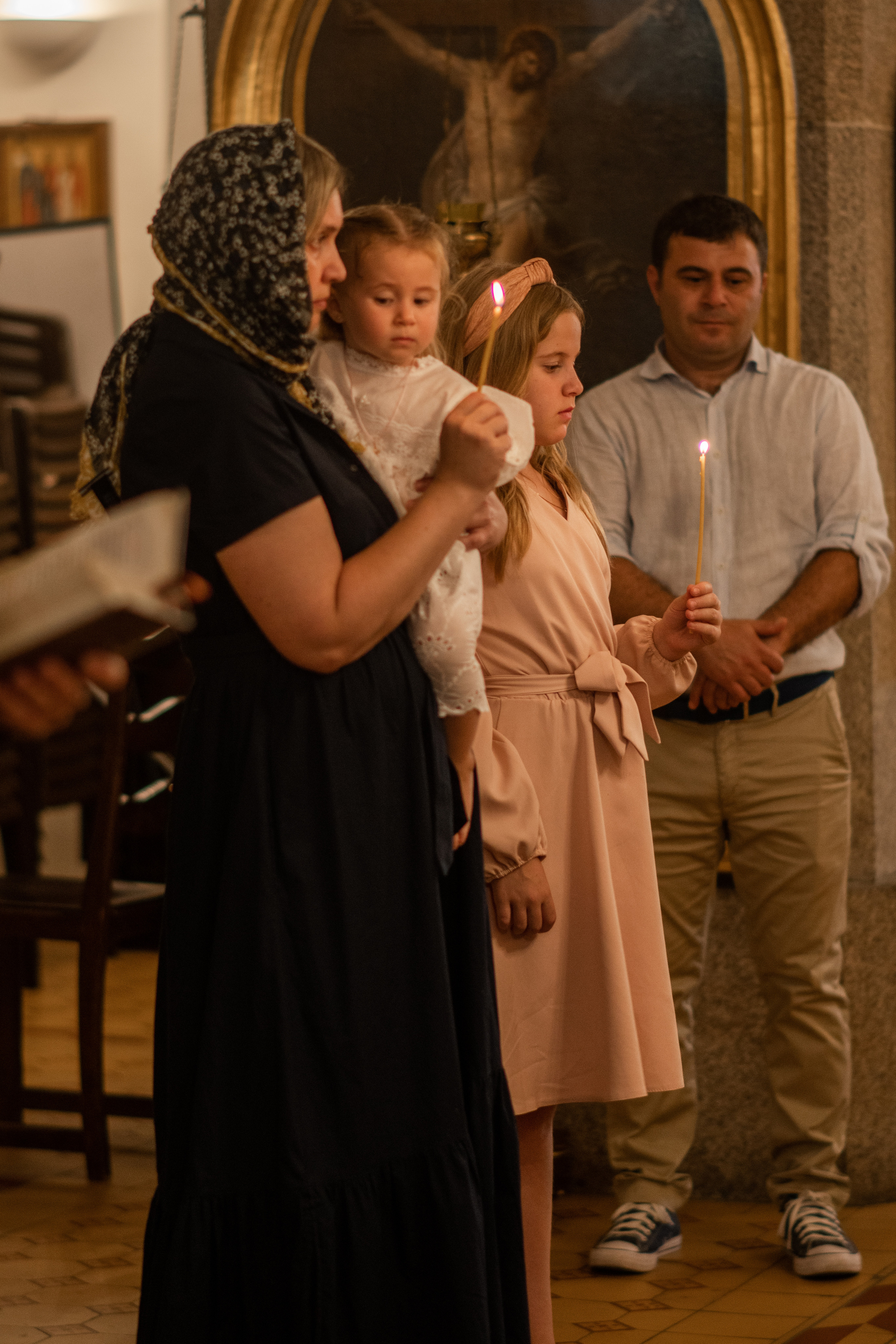 Таинство крещения. Семейный и детский фотограф