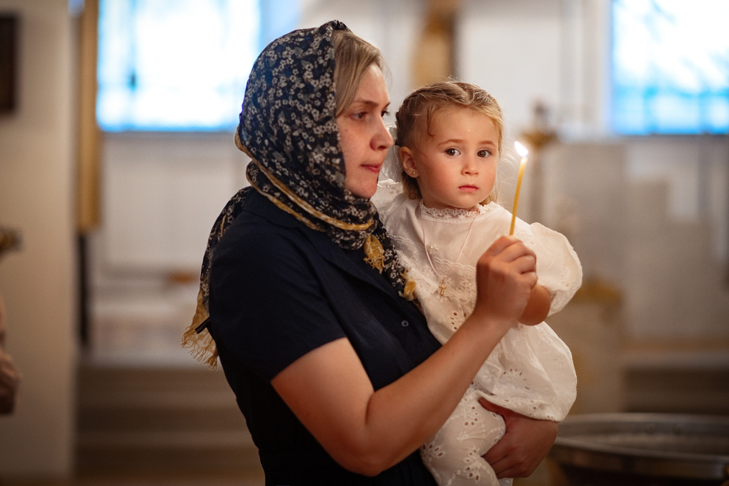 Таинство крещения. Семейный и детский фотограф