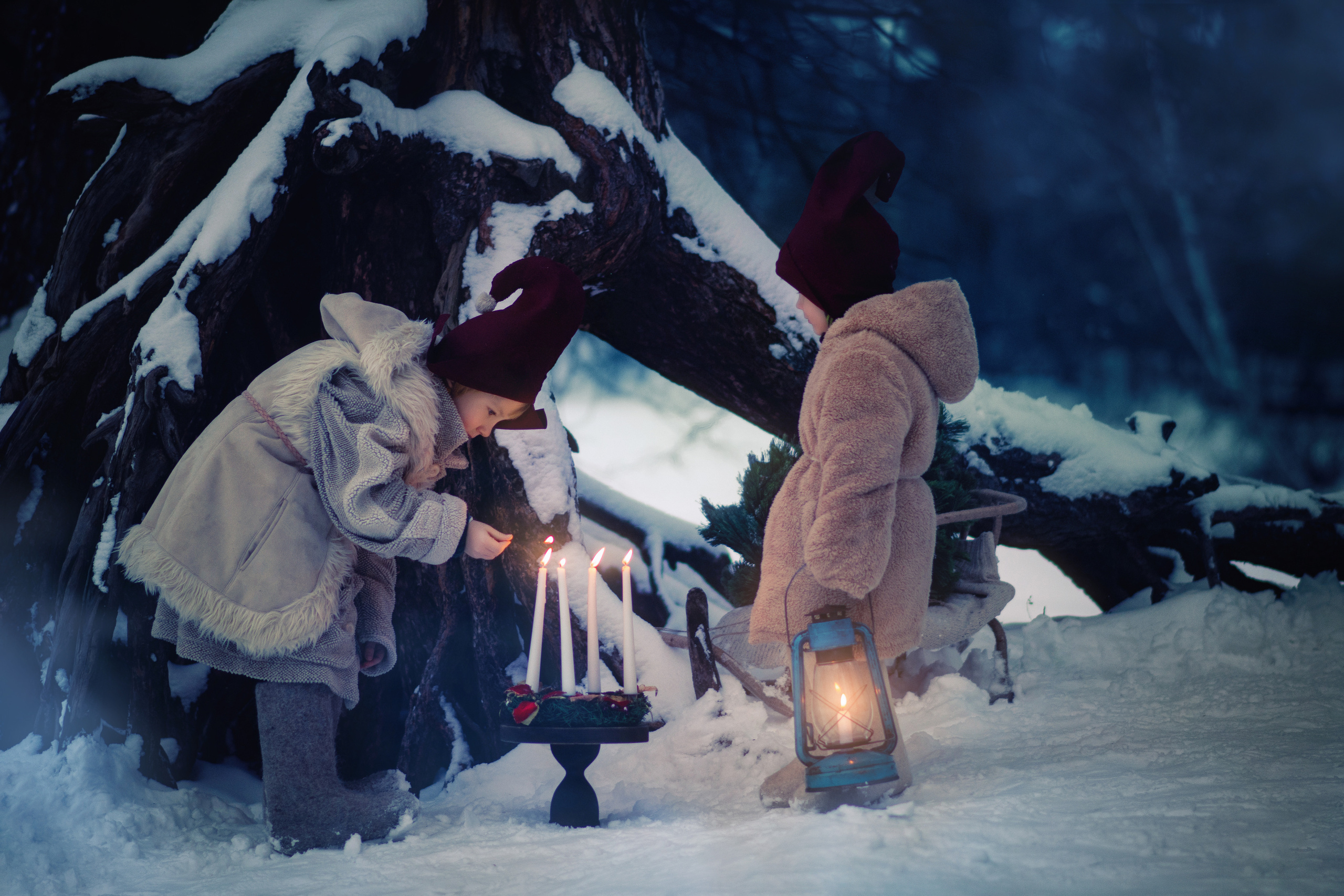 Рождественское чудо. Семейный и детский фотограф