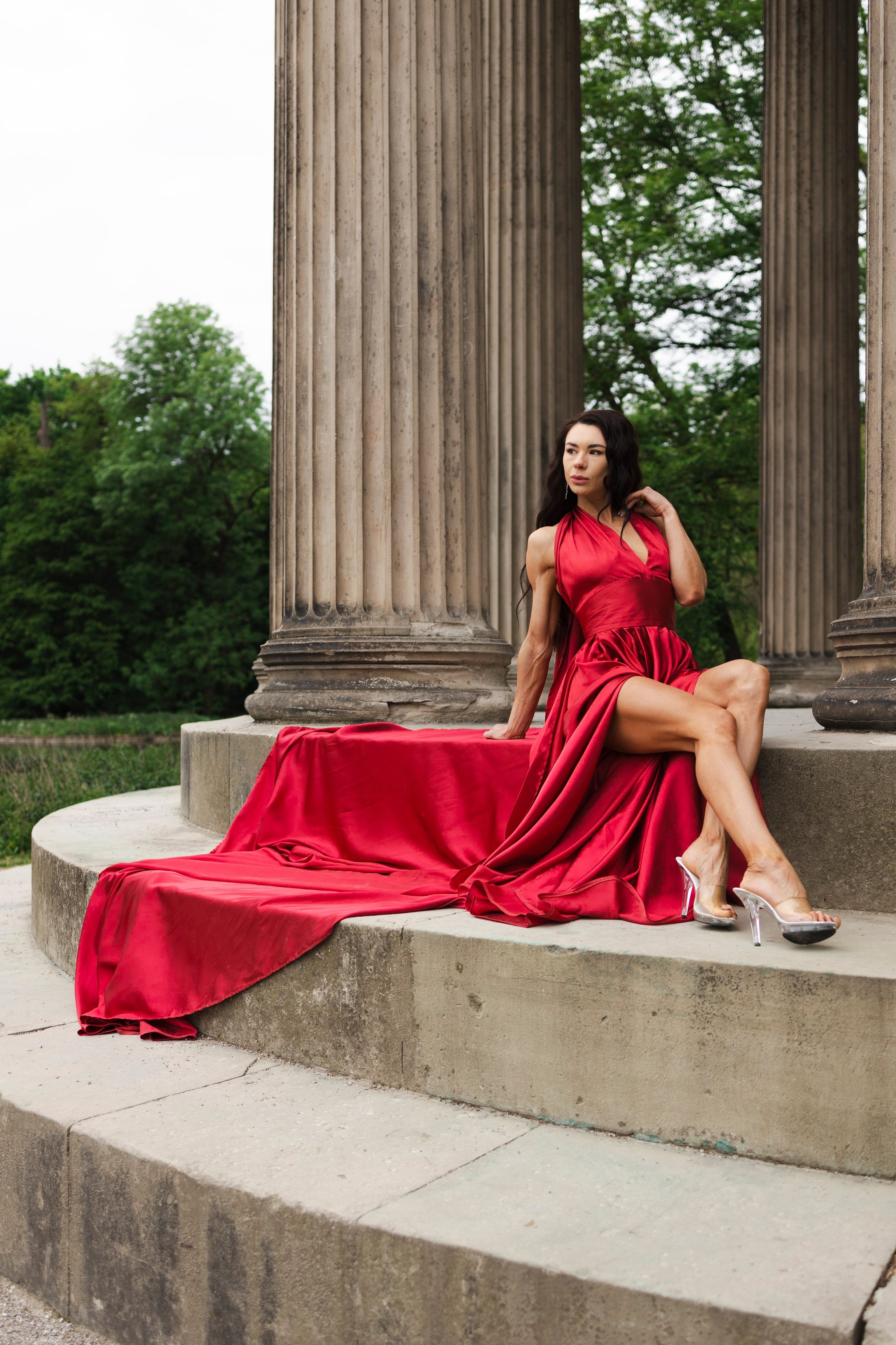 Long dresses shooting. Photographer in Munich