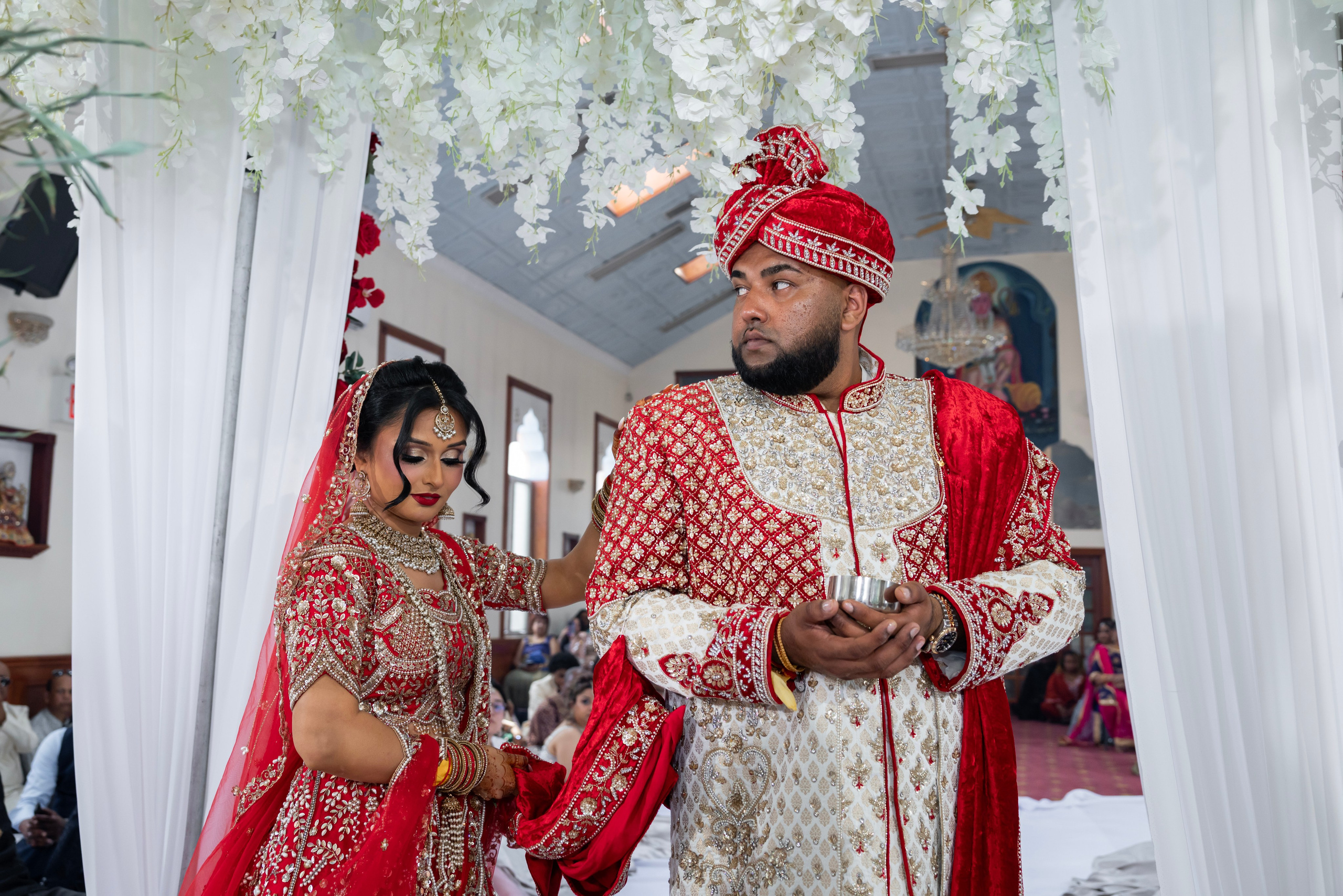 Kevin and Deeranie. Irina Ermak wedding photographer in New York