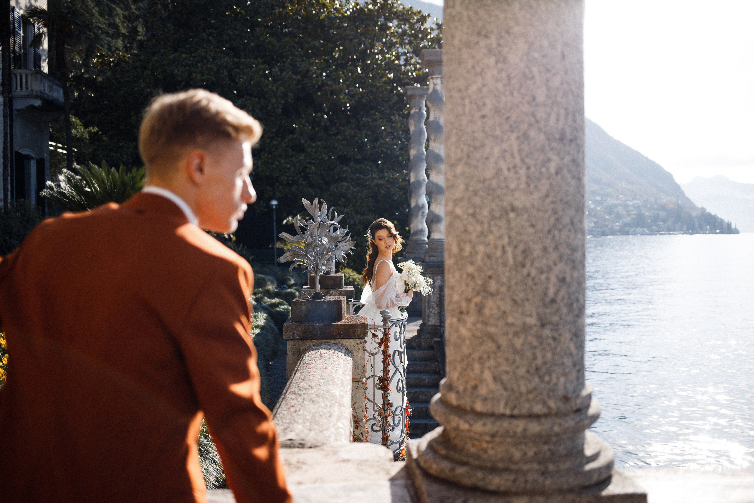 Wedding Como. Wedding Photographer Rome Tuscany Como Sicily Puglia Amalfy Italy- Oksana Savenchuk