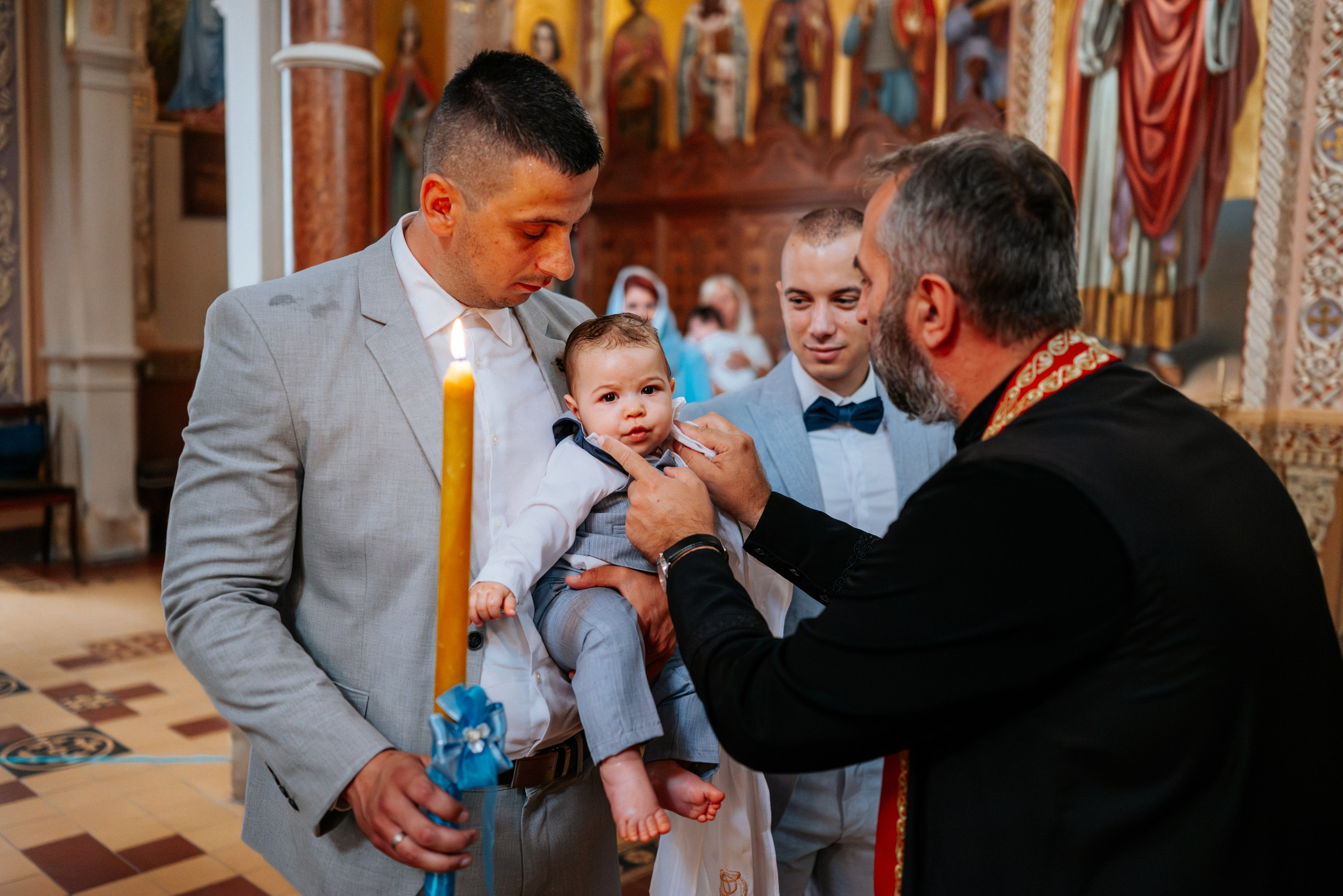 Vukašin - krštenje. Dečiji i porodični fotograf