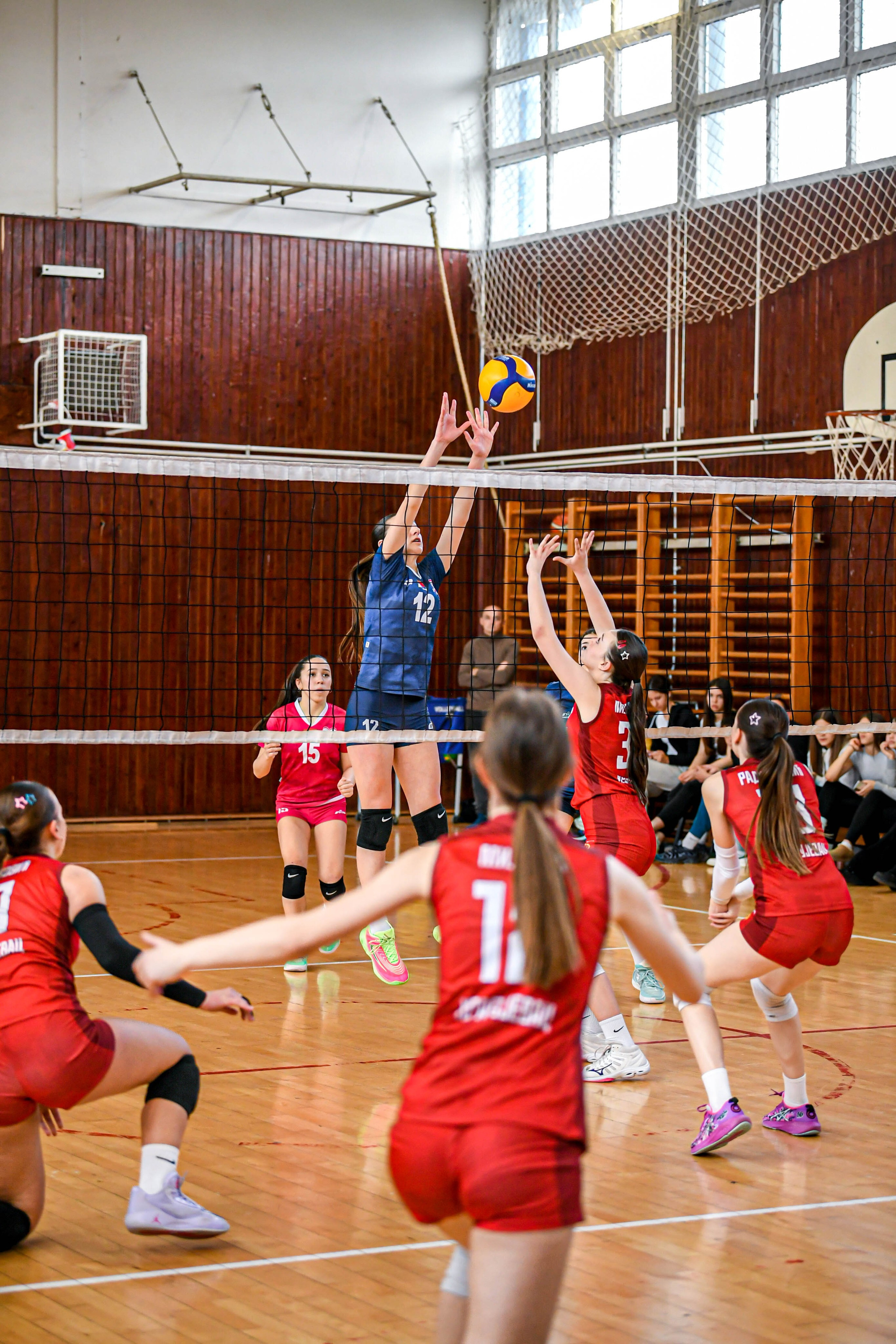 Odbojka 22.03.  Radnicki KG — BlockVolley JAG. Foto Simic Jagodina