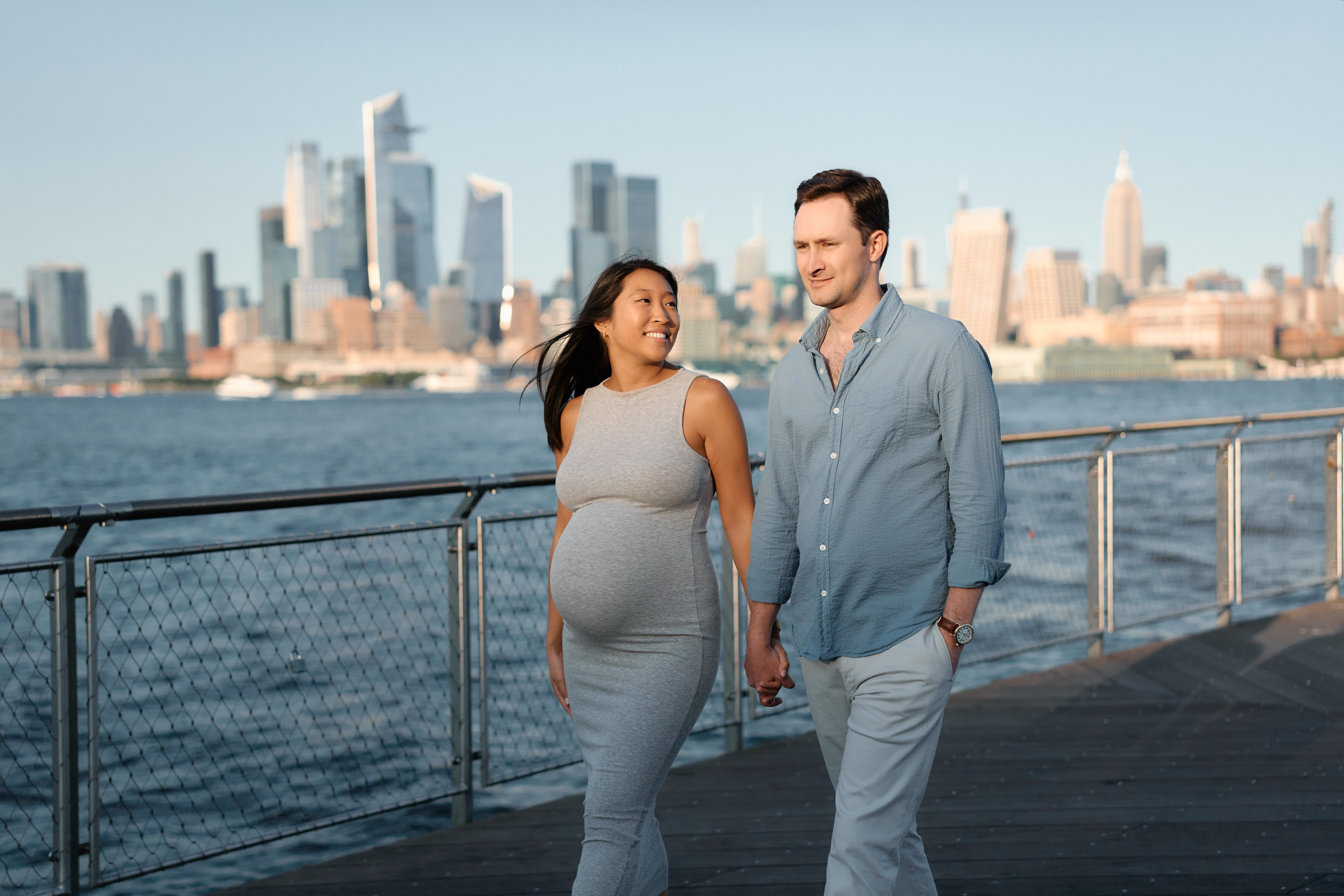 Maternity indoor and studio photoshoot. Professional Wedding and event photographer USA New York