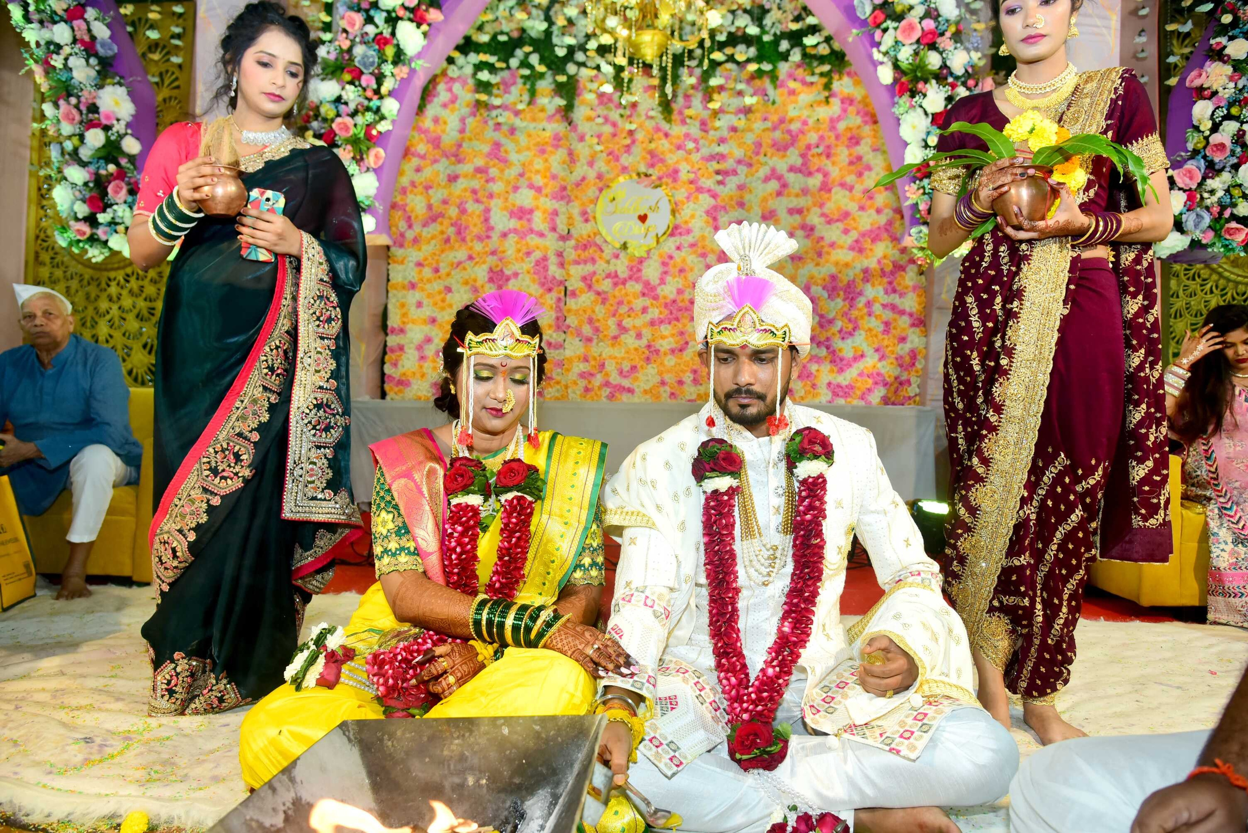 Divya weds Siddhesh. “Ajay Digital Photo Studio — Capturing Timeless Wedding Moments”
