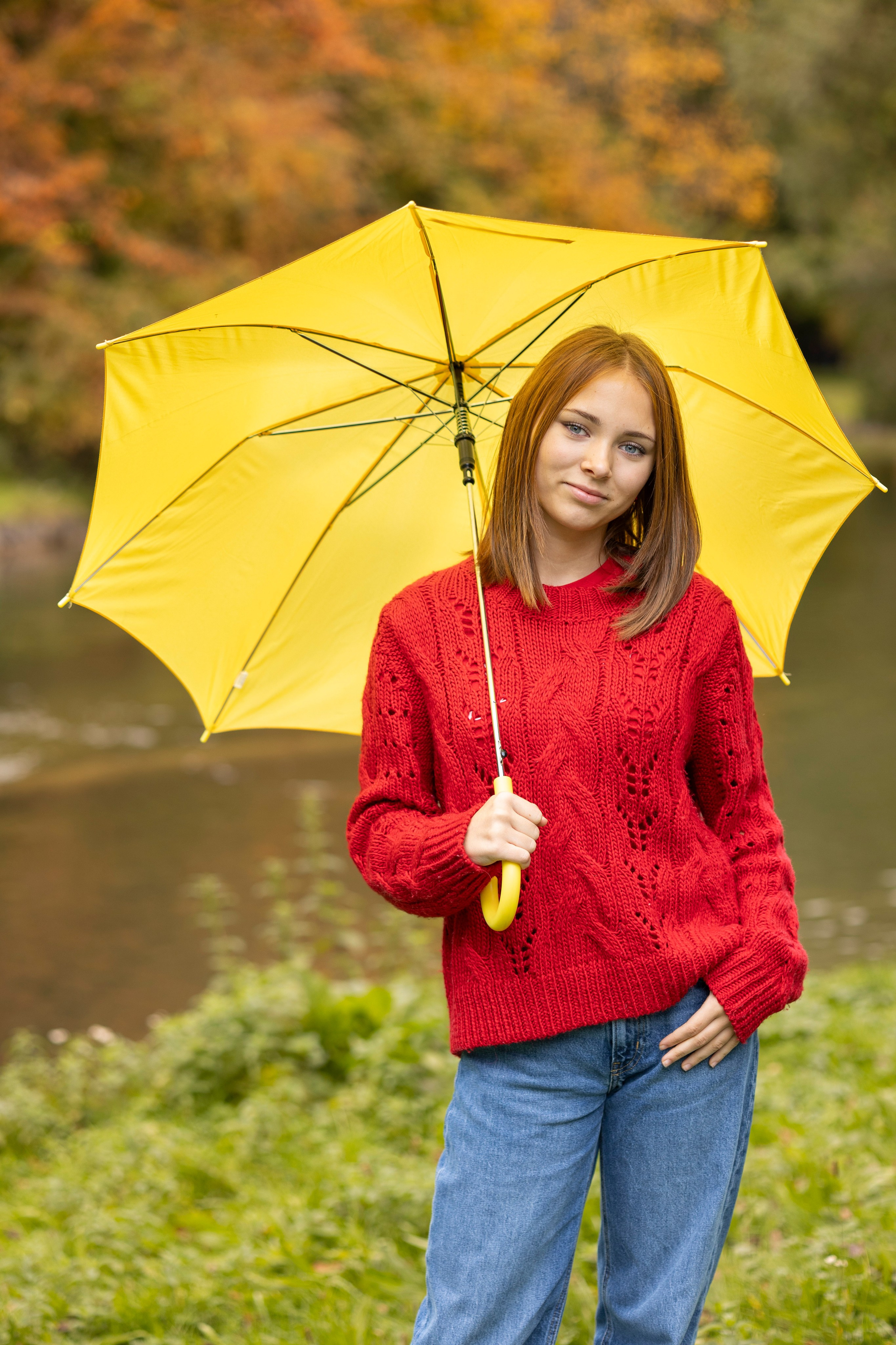 Autumn. Photographer in Munich