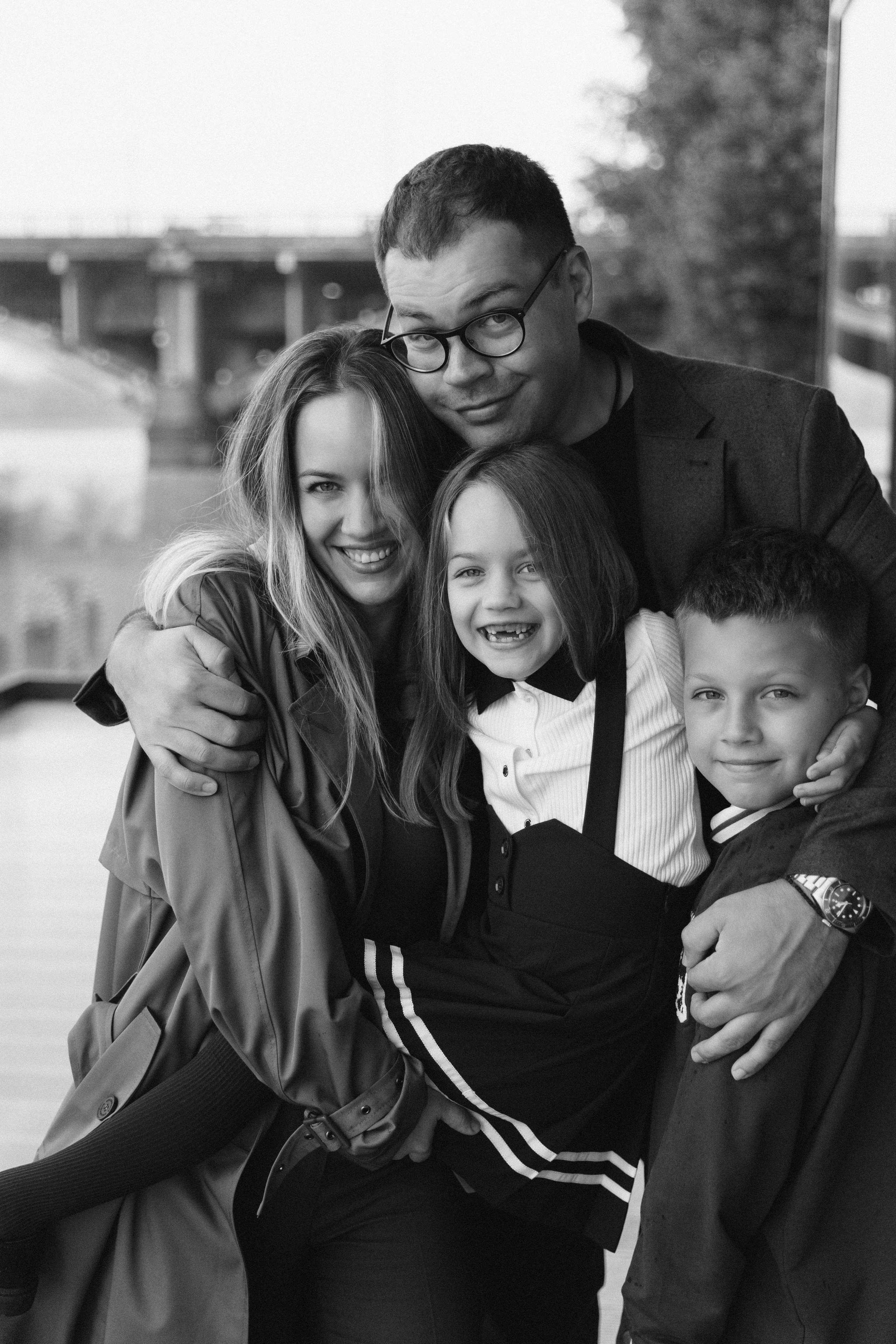 Family photoshoot. True self