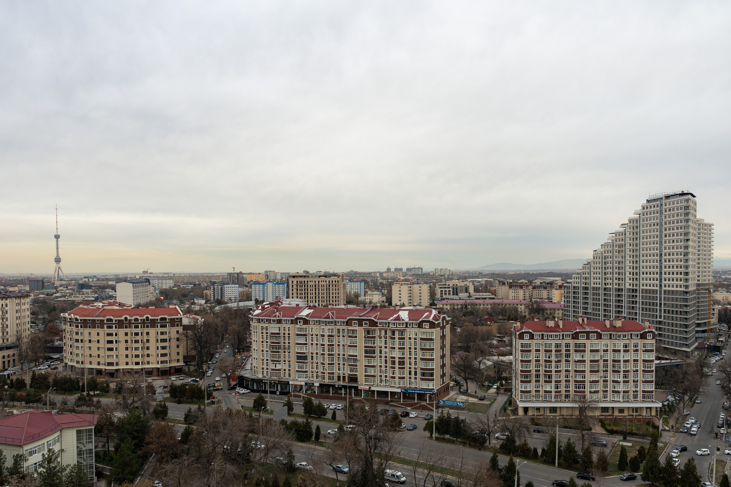 Смог в Ташкенте или Взгляд на город с высоты птичьего полета. Георгий Намазов | Фотограф в Ташкенте