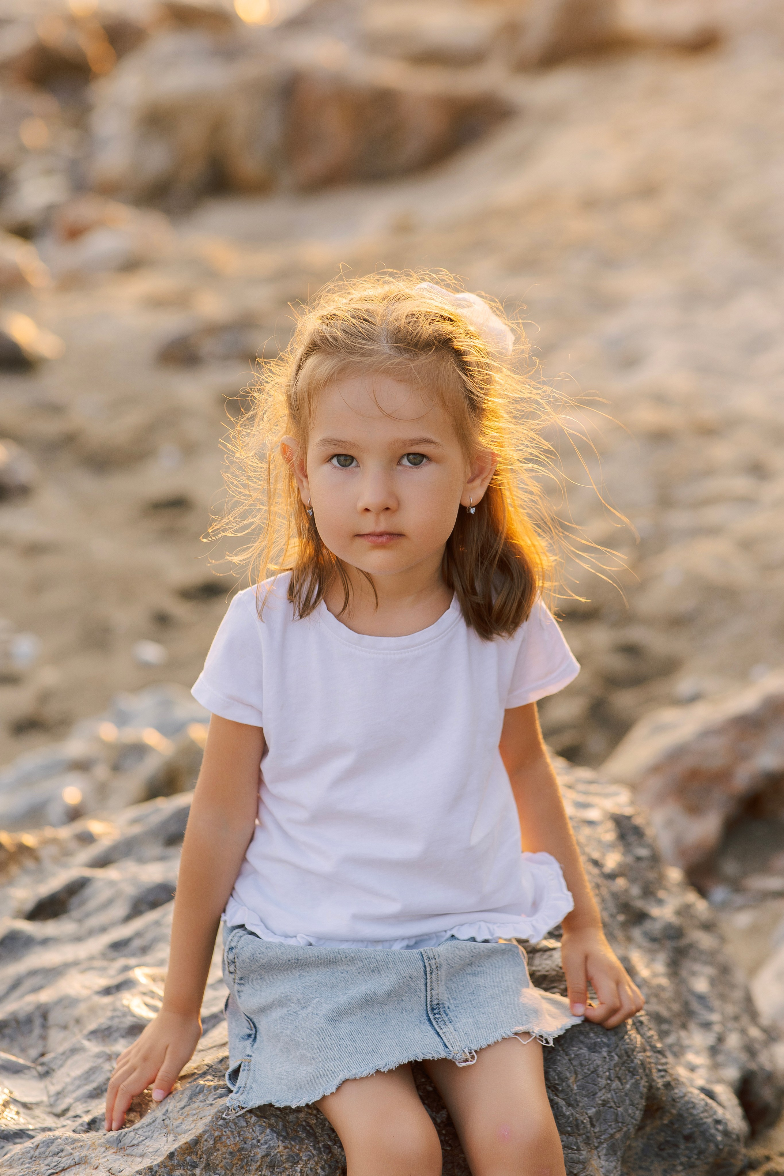 Sunset Family Photos on Cleopatra Beach | Alanya Photographer. Professional Photographer in Alanya, Side, Belek, Antalya. Turkiye