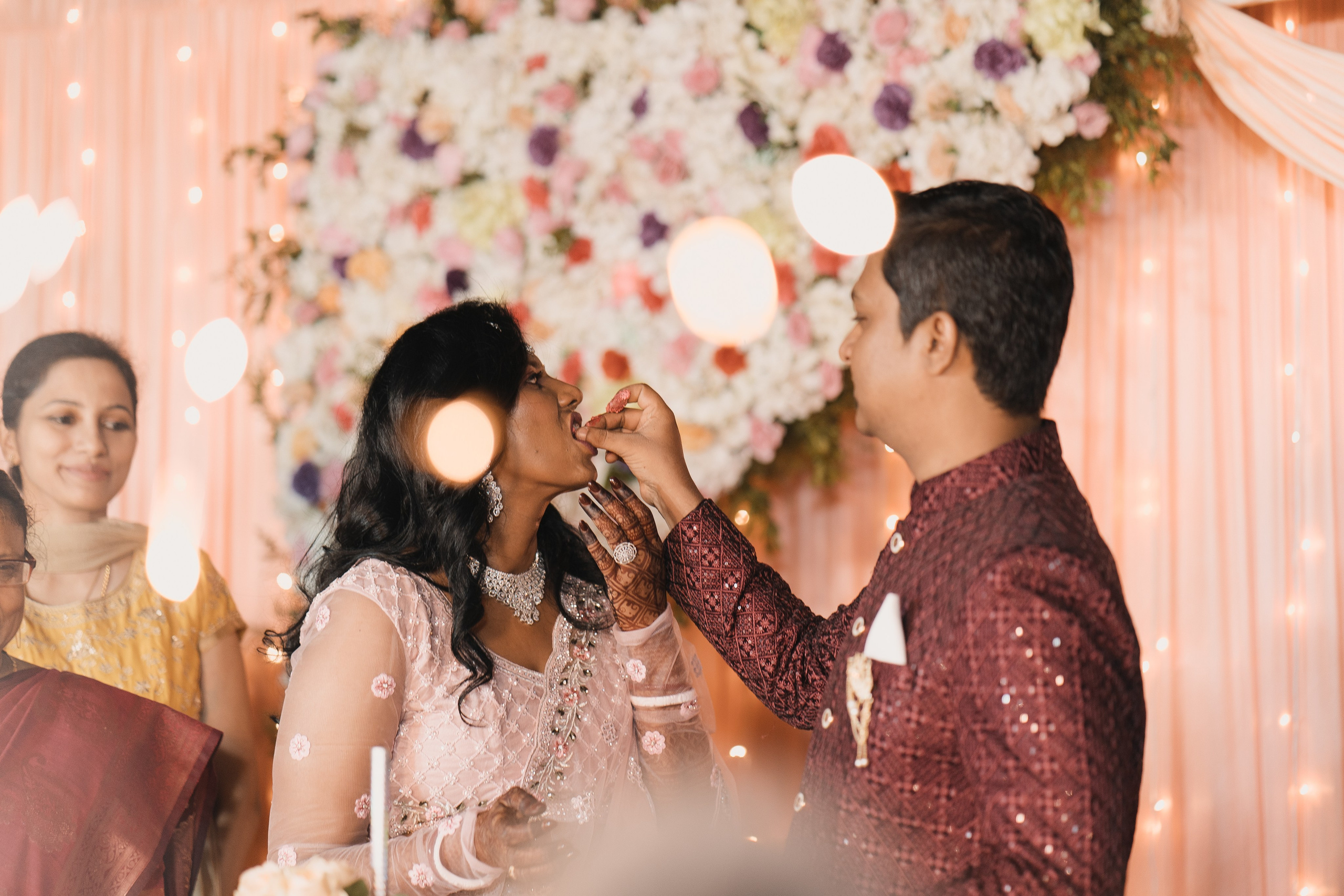 Sagaya & Rakesh. Agam Vizha