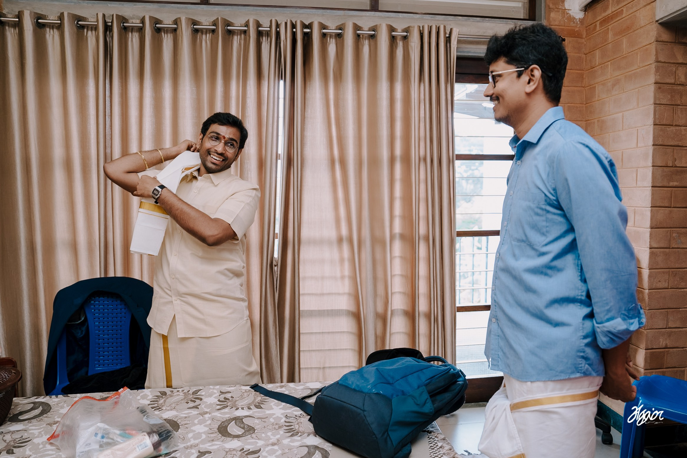 Wedding documentary photography in Pondicherry. Agam Vizha