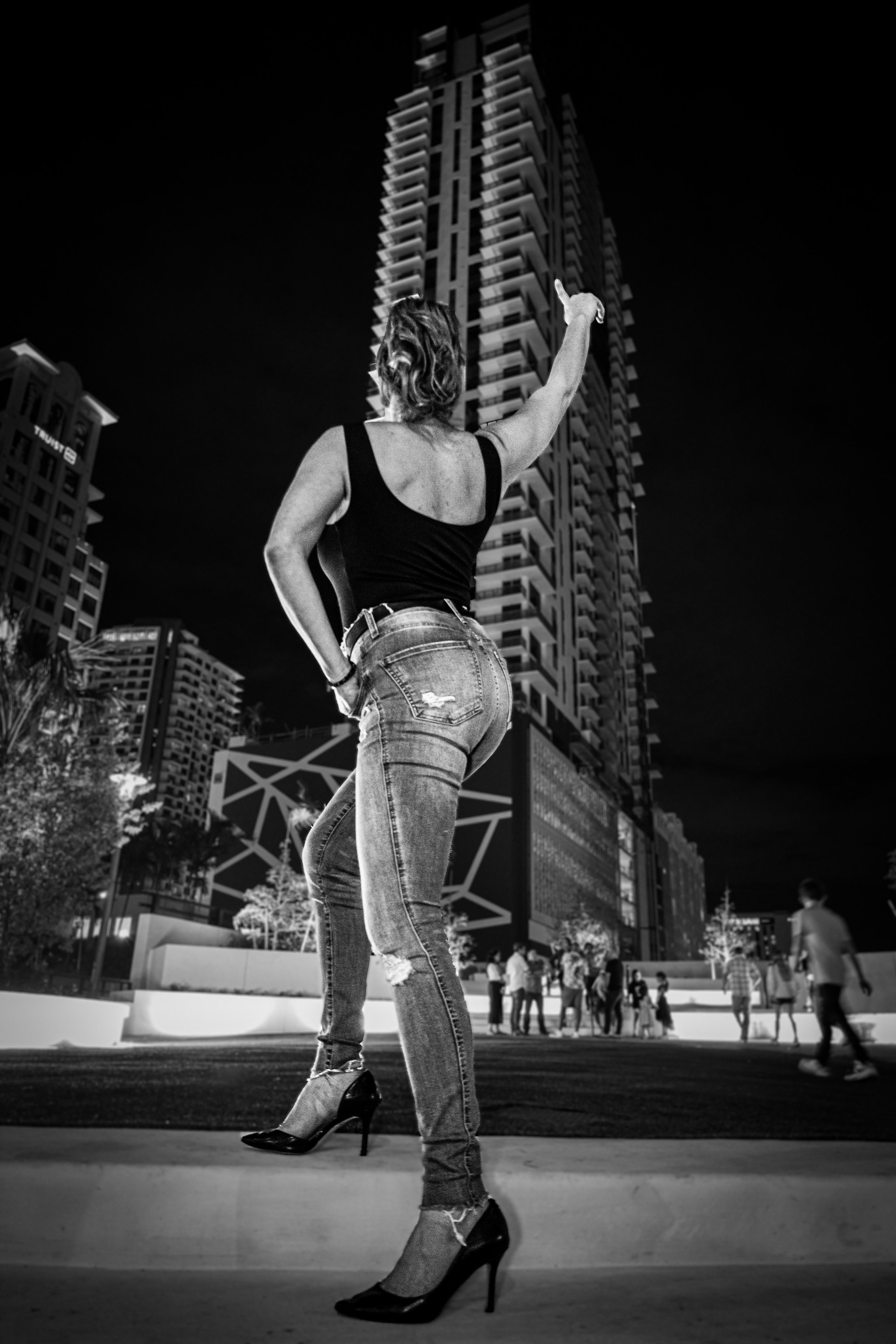 Black and White. Out and About 239