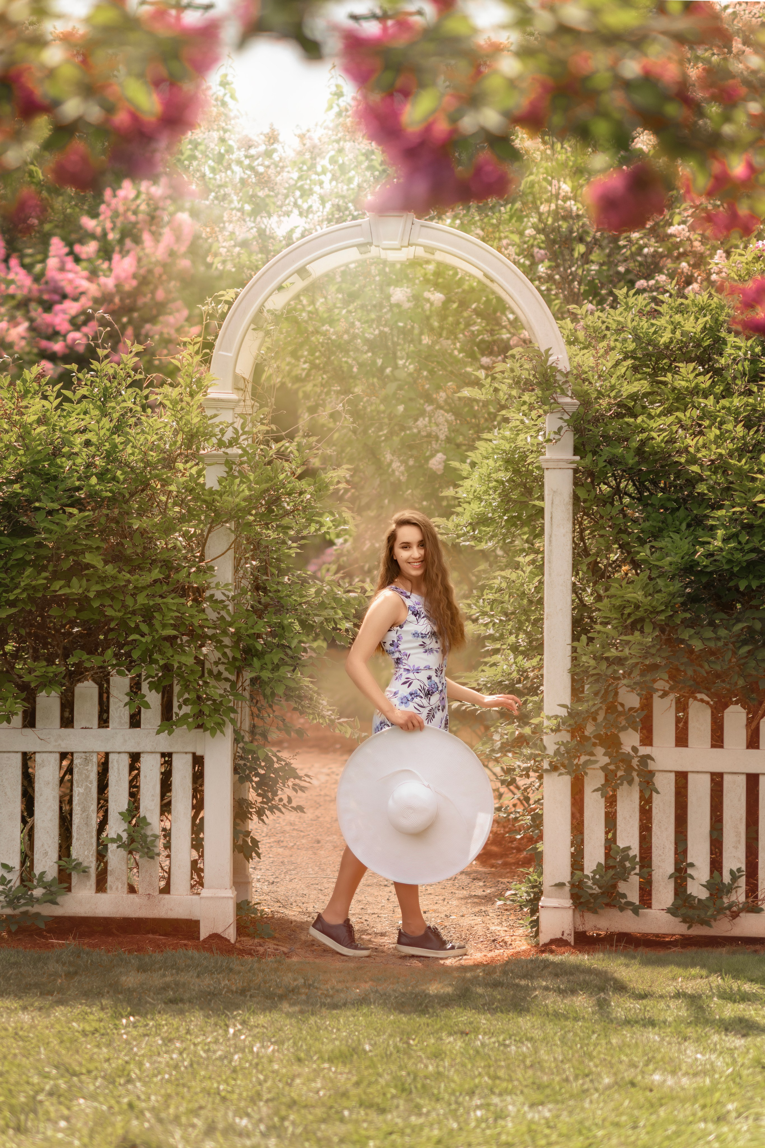 Lilac garden. Wedding & portrait photography in the Seattle Area. Helen Michelle photographer